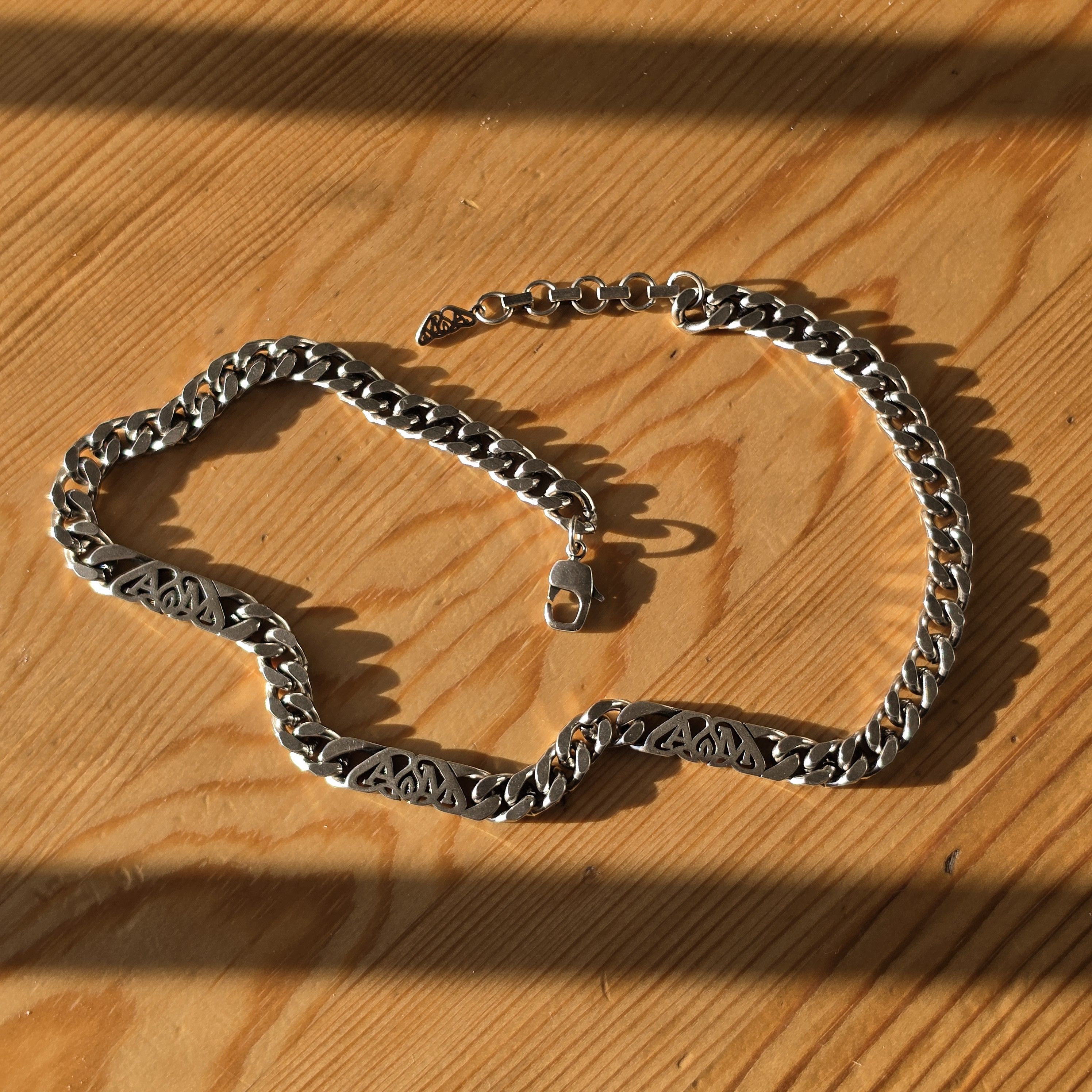 Alexander McQueen Seal Logo Chain Choker Size ONE SIZE - 5 Thumbnail