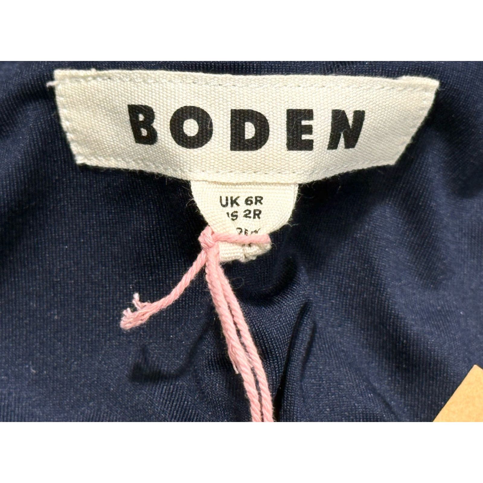Boden NWT Boden Thea Velvet Jersey Midi Dress Blue 8 Women Velvet Jersey Midi Dress A-Line NWT Bod en Thea Velvet Jersey Midi Dress Blue 8 Women Size M / US 6-8 / IT 42-44 - 4 Thumbnail