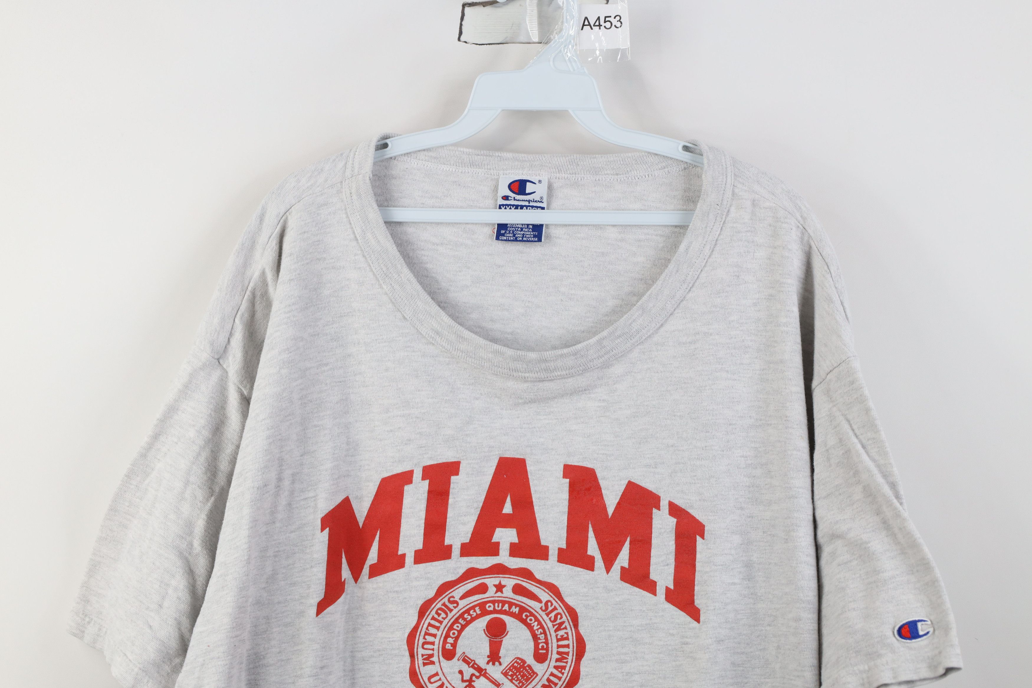 Champion Vintage 90s Champion University of Ohio Short Sleeve T-Shirt Size US XXL / EU 58 / 5 - 2 Thumbnail