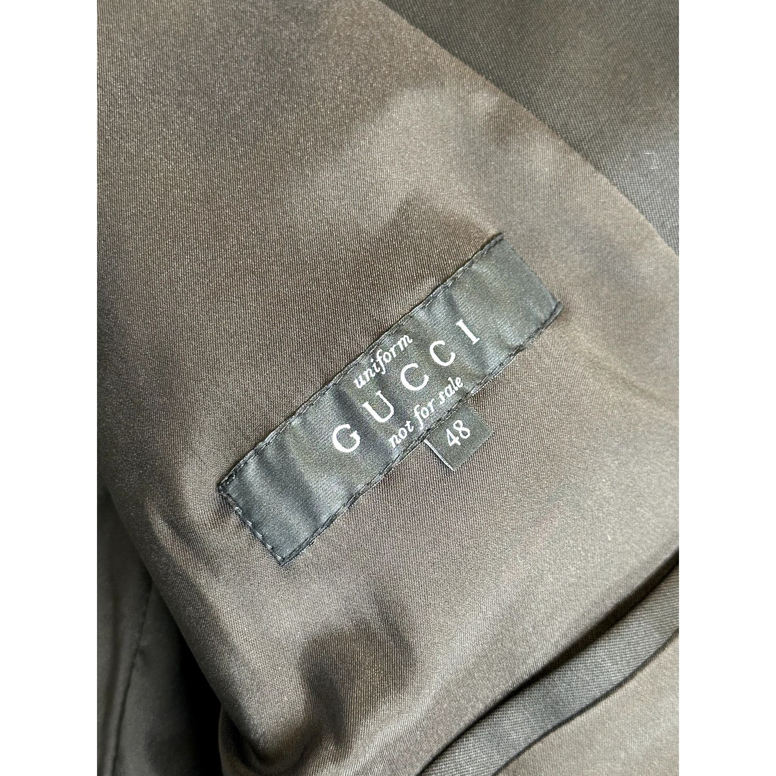 Gucci Gucci Employee Uniform Black Blazer Size 48 - MINT Size XL / US 12-14 / IT 48-50 - 7 Thumbnail