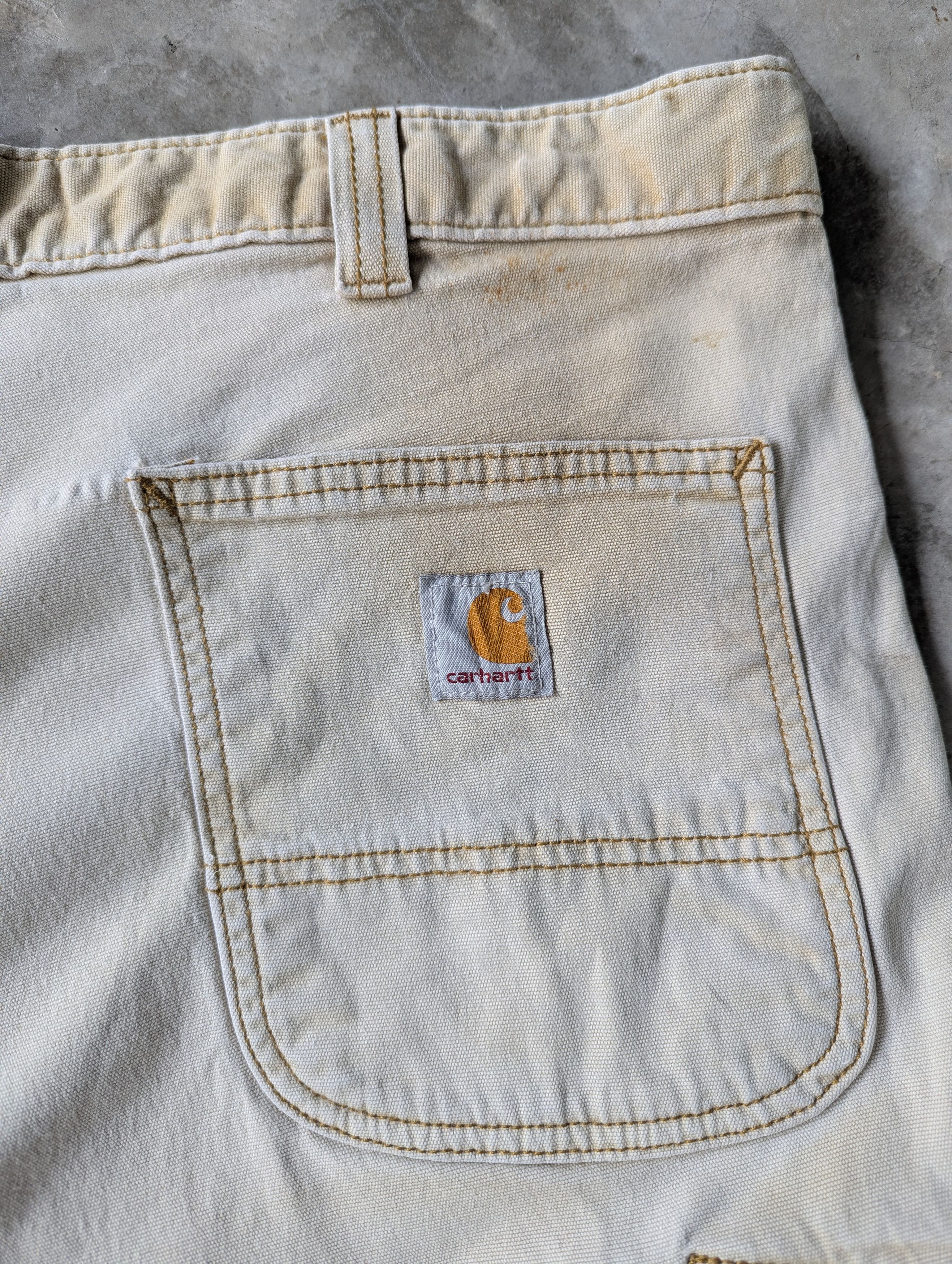 Carhartt 🔥FREE SHIPPING🔥Distressed Faded Carhartt Short Cargo Pants Size US 40 / EU 56 - 2 Thumbnail