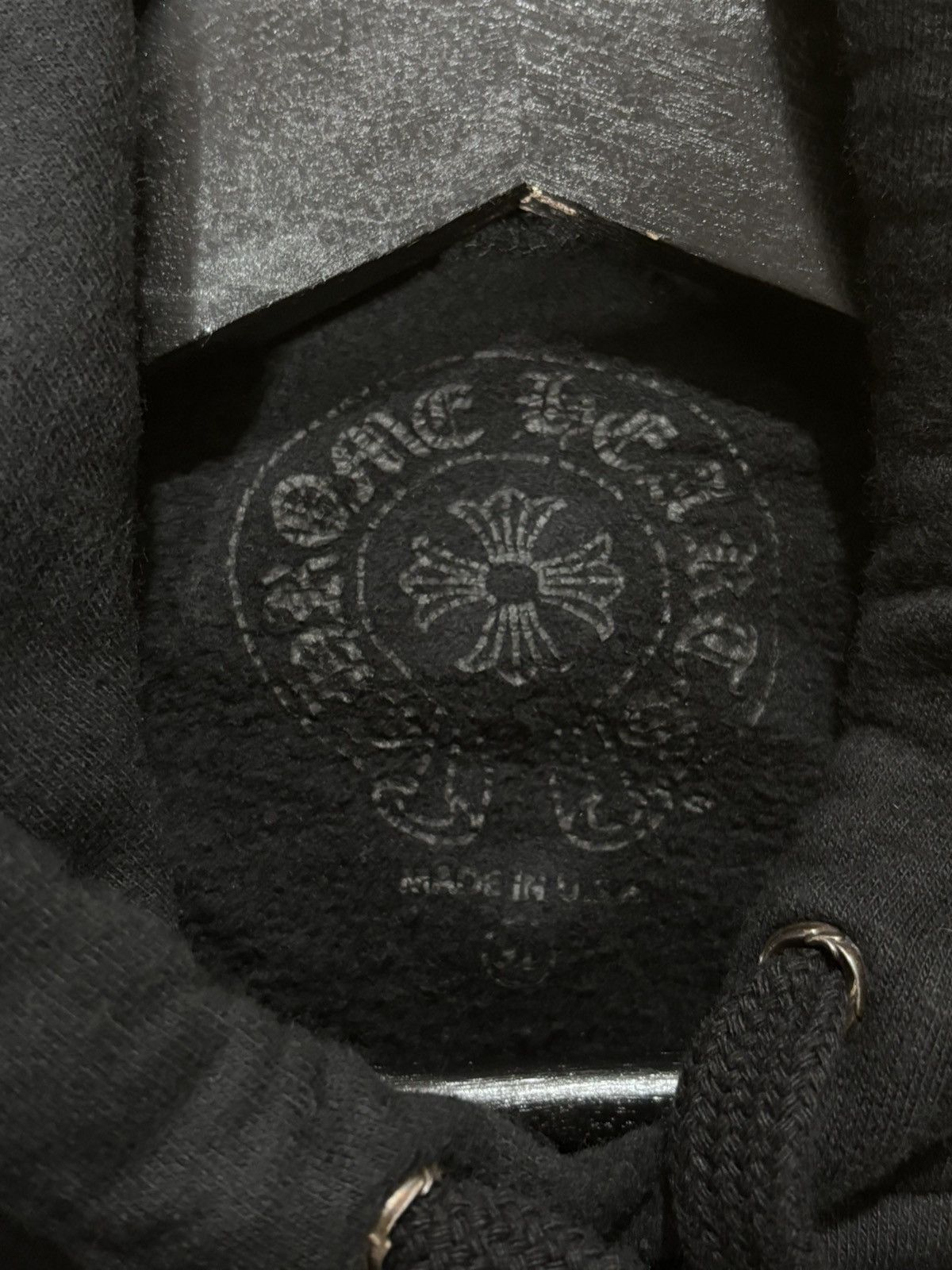 Chrome Hearts Chrome Hearts F You Scroll Black Hoodie Size US XL / EU 56 / 4 - 16 Thumbnail