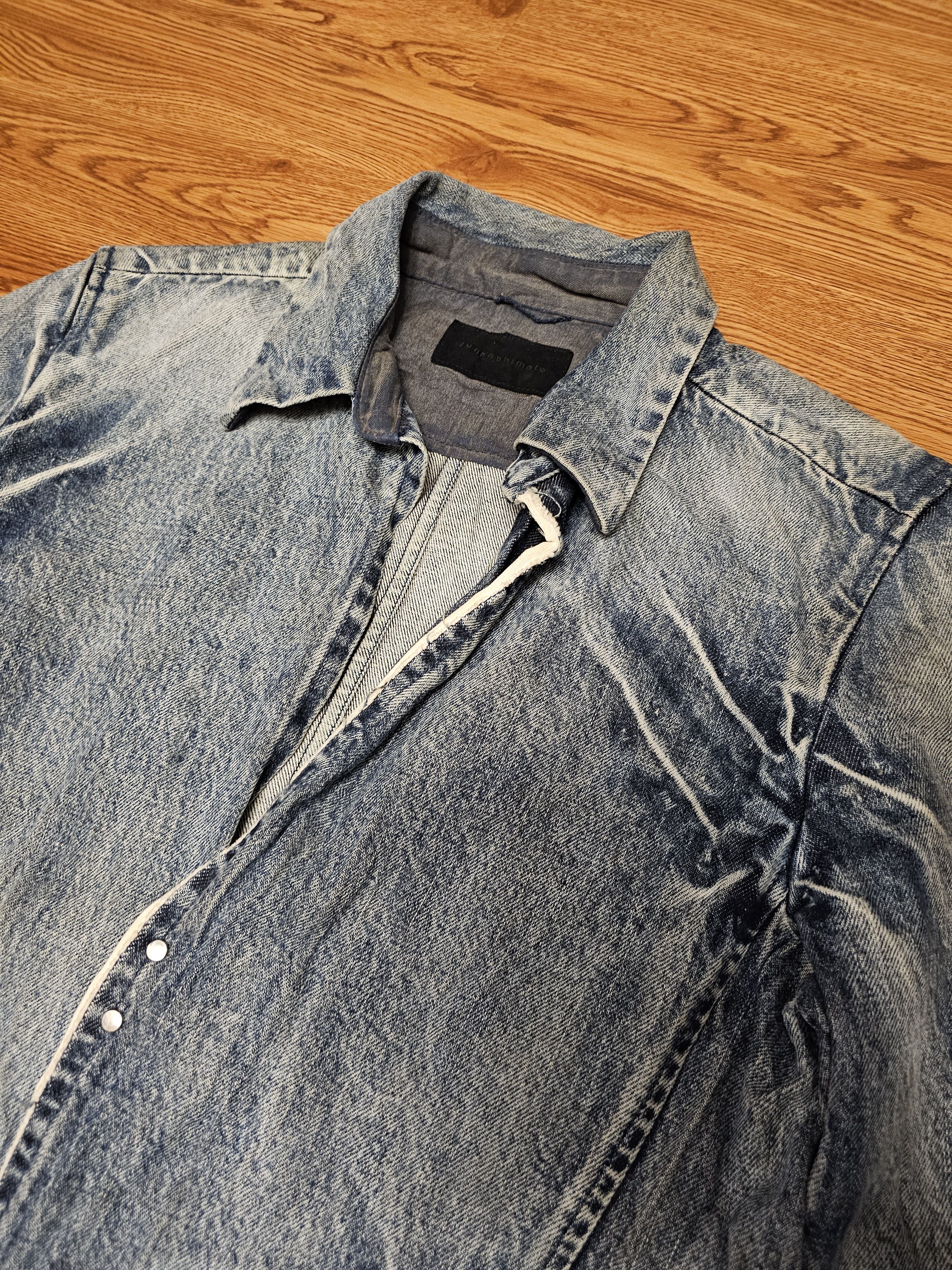 junhashimoto Junhashimoto Faded Jeans Jacket Size US M / EU 48-50 / 2 - 3 Thumbnail
