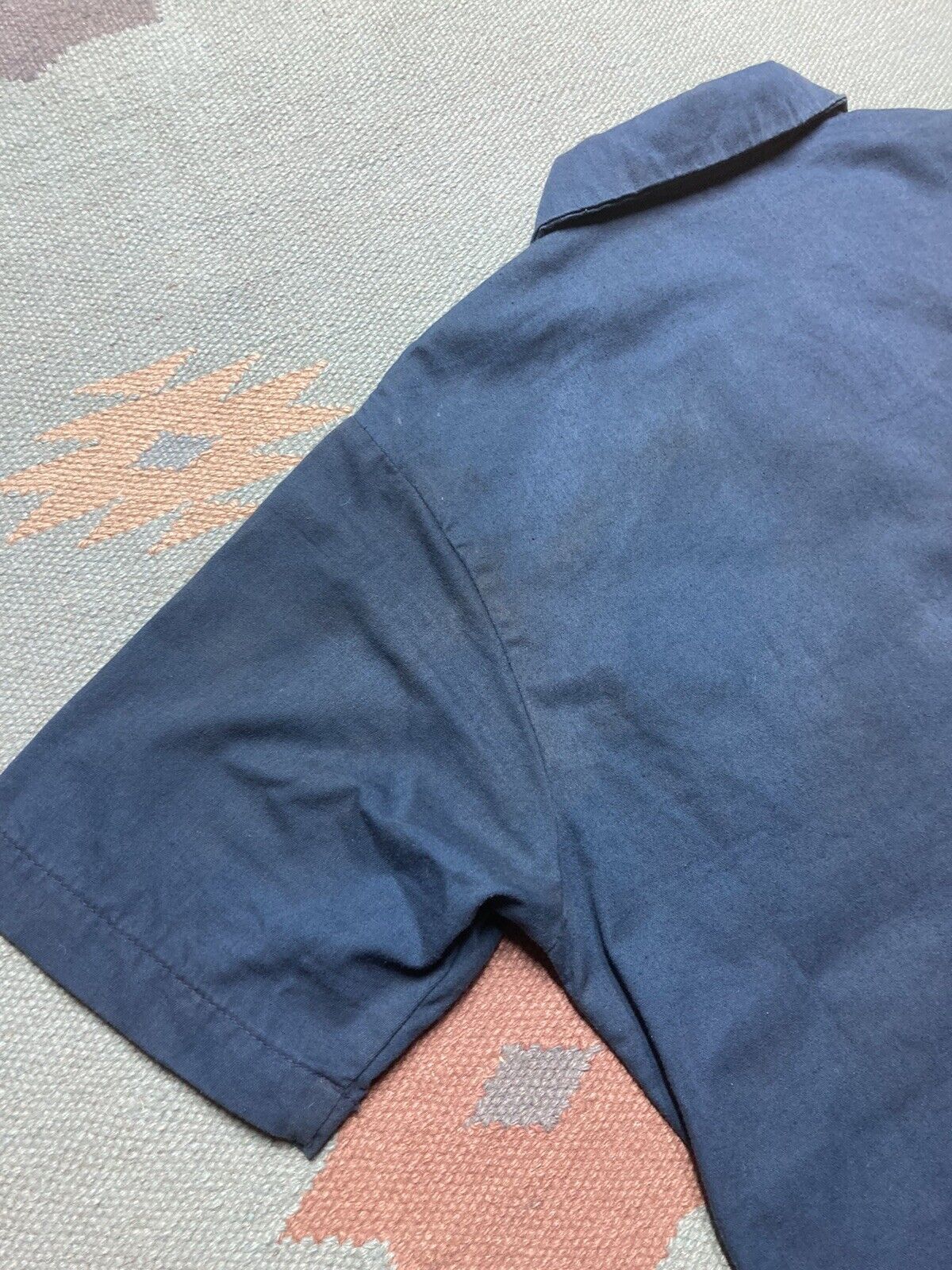 Vintage 70s US navy utility jumper shirt vietnam named pullover S Size US S / EU 44-46 / 1 - 9 Thumbnail