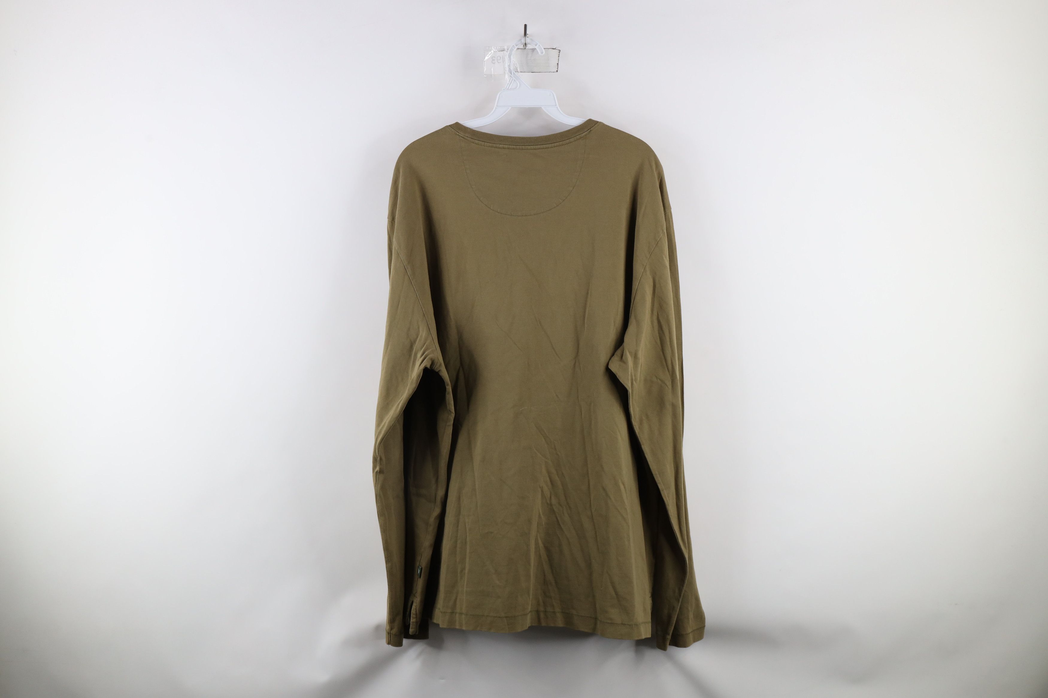 Tommy Bahama × Vintage Tommy Bahama Relax Logo Long Sleeve Pocket T-Shirt Olive Size US XL / EU 56 / 4 - 12 Thumbnail
