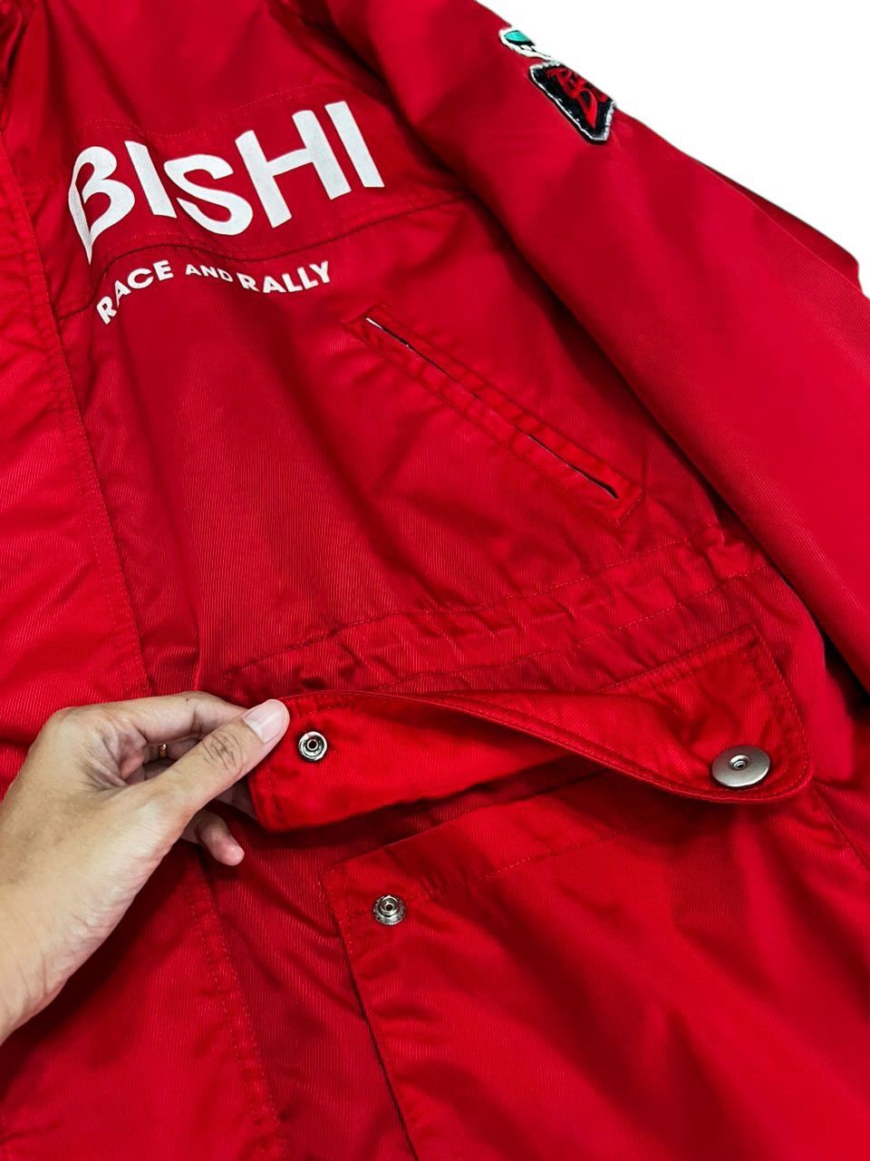 Vintage Vintage Mitsubishi Rally Art Long Jacket Size US XL / EU 56 / 4 - 8 Thumbnail