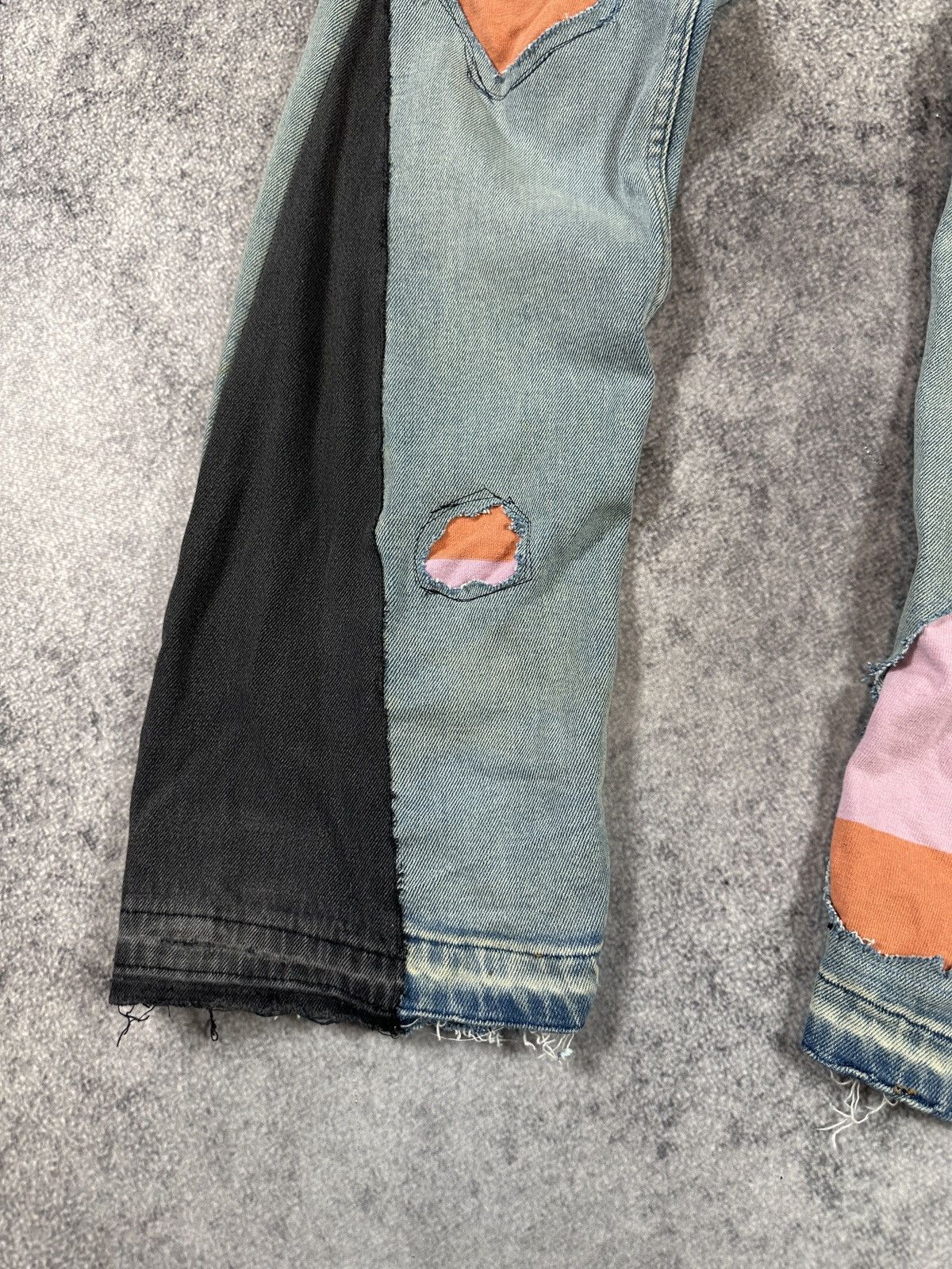 Other Y2K Vintage Custom Jeans Streetwear Style USA S-M Rare Alt Size US 32 / EU 48 - 3 Thumbnail