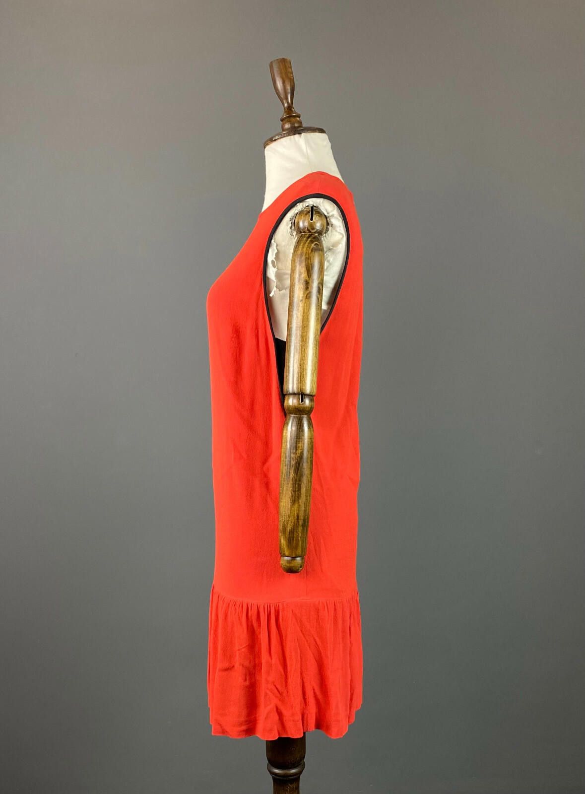 Sandro Sandro Paris Red Viscose Summer Tank Midi Dress Size 3 Size M / US 6-8 / IT 42-44 - 4 Thumbnail