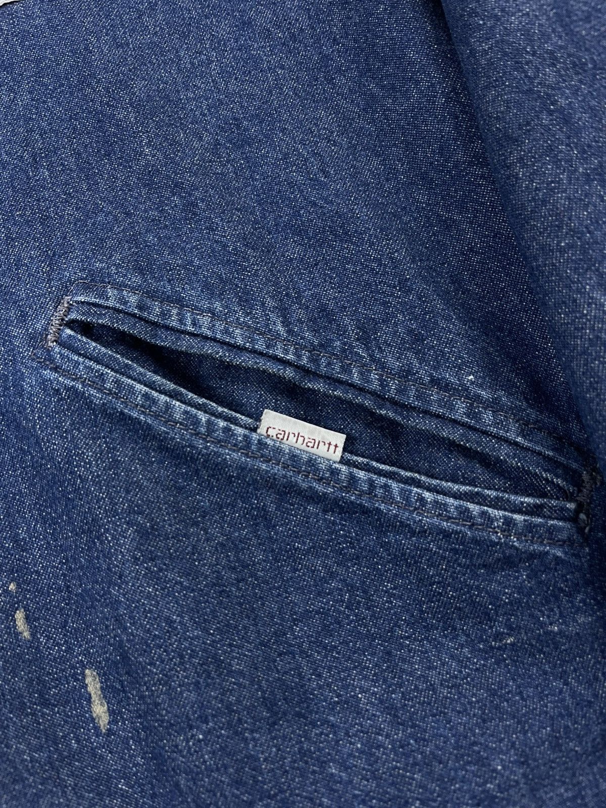Carhartt × Vintage Carhartt Detroit Jacket Denim Size US L / EU 52-54 / 3 - 6 Thumbnail