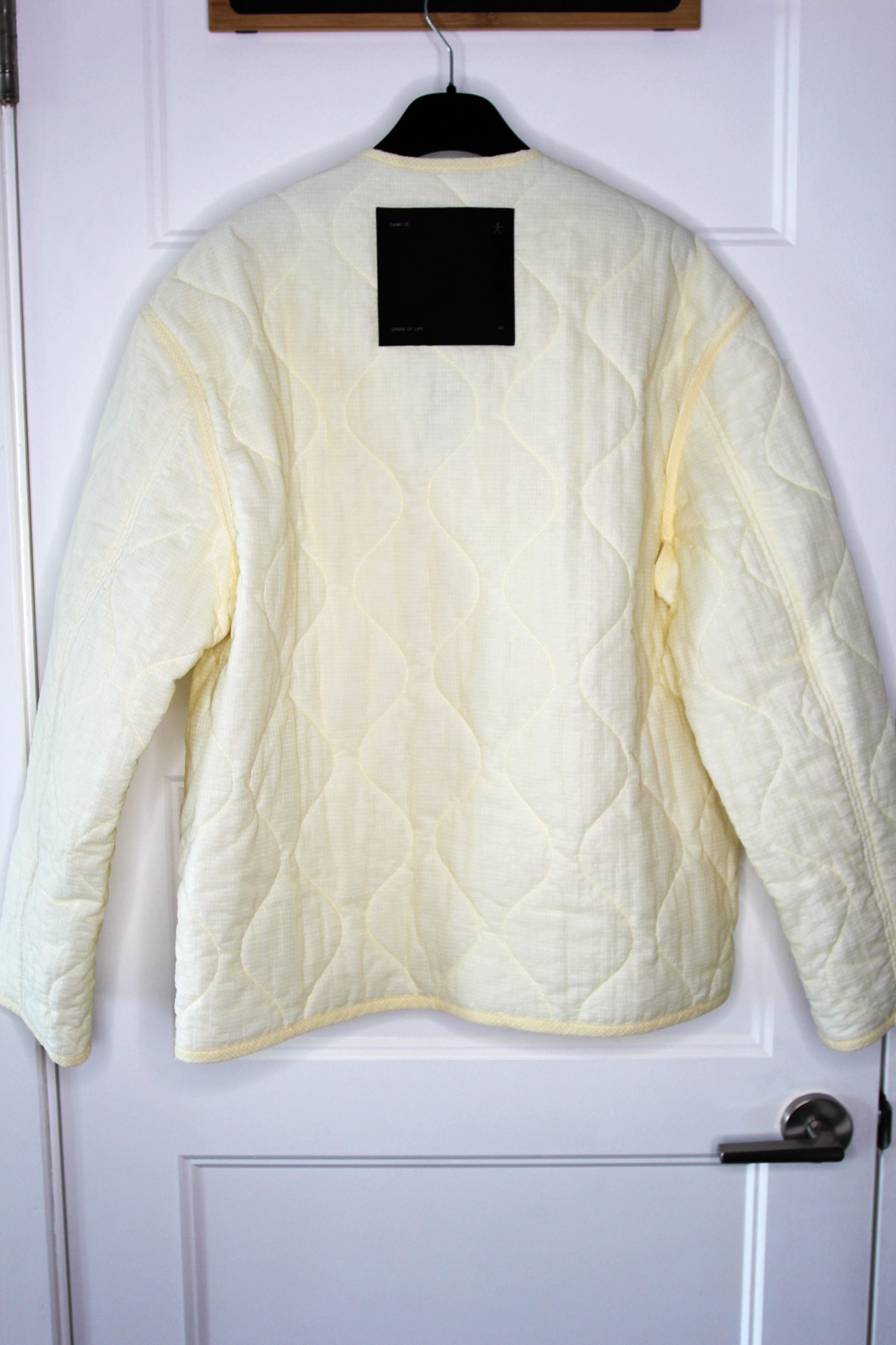 OAMC BNWT SS23 OAMC OFF-WHITE QUILTED JACKET S Size US S / EU 44-46 / 1 - 3 Thumbnail