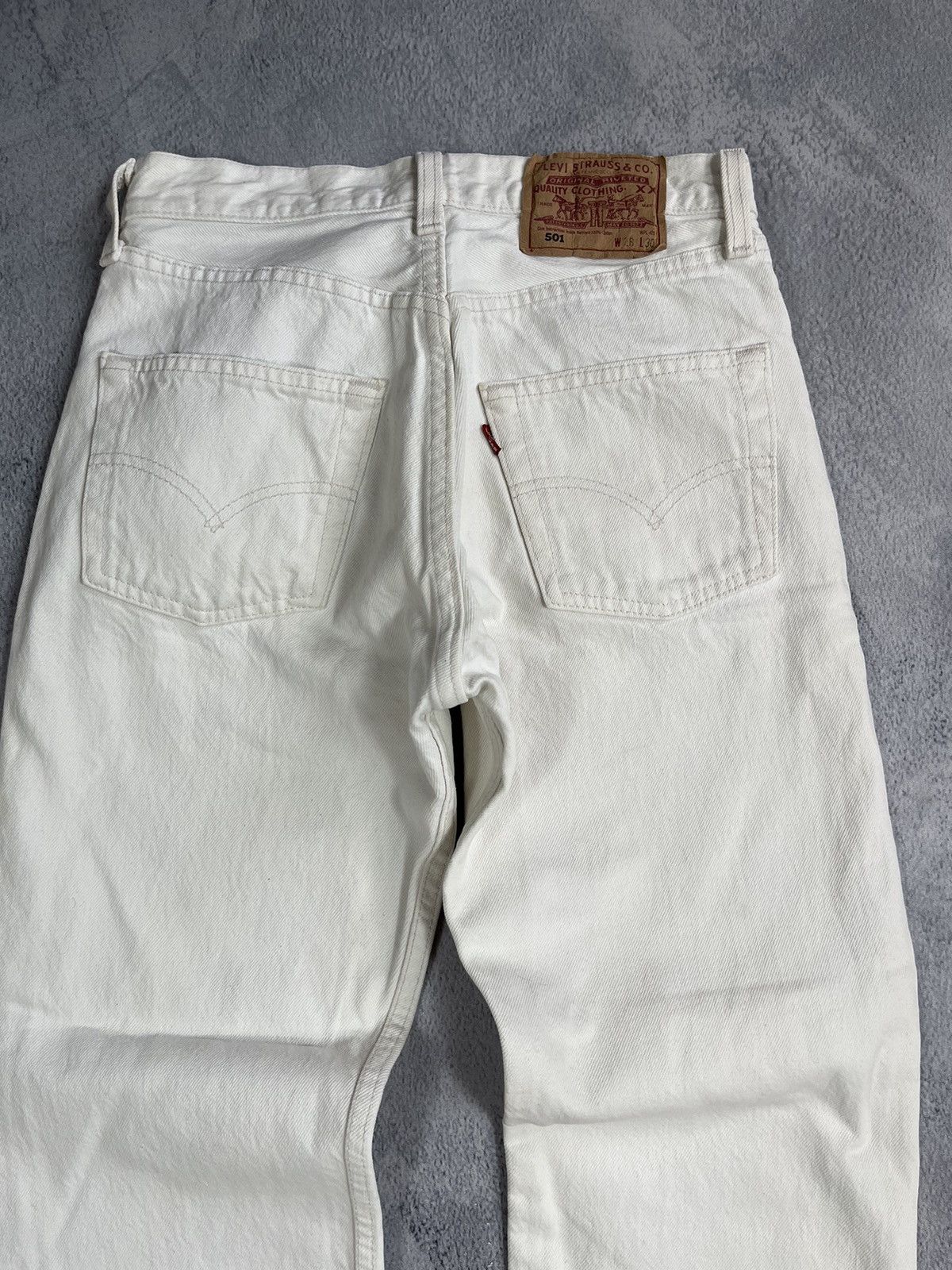 Levi's × Vintage Vintage 90sMade In USA Levi’s 501 denim jeans streetwear Size 28" / US 6 / IT 42 - 9 Thumbnail