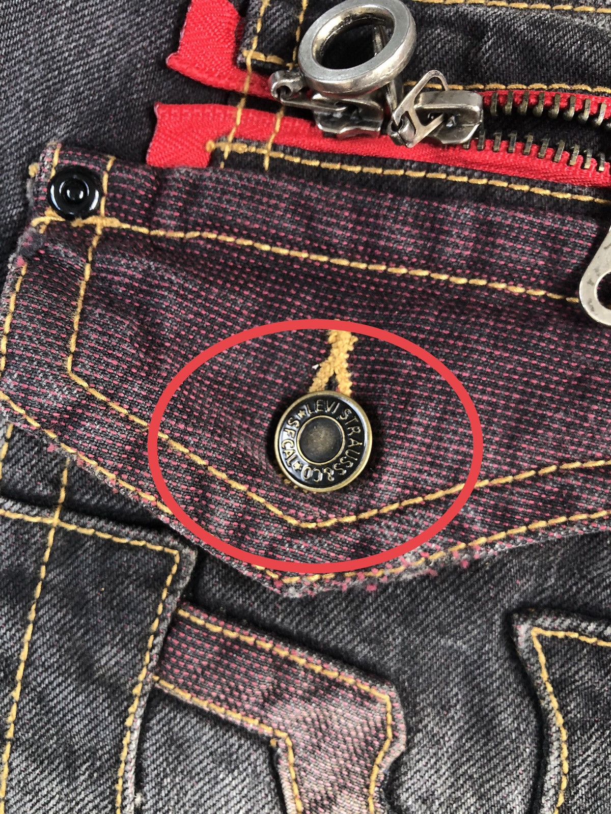 semanticdesign Japanese Semantic Design Flared Jeans Distressed Punk Style Size US 30 / EU 46 - 18 Thumbnail