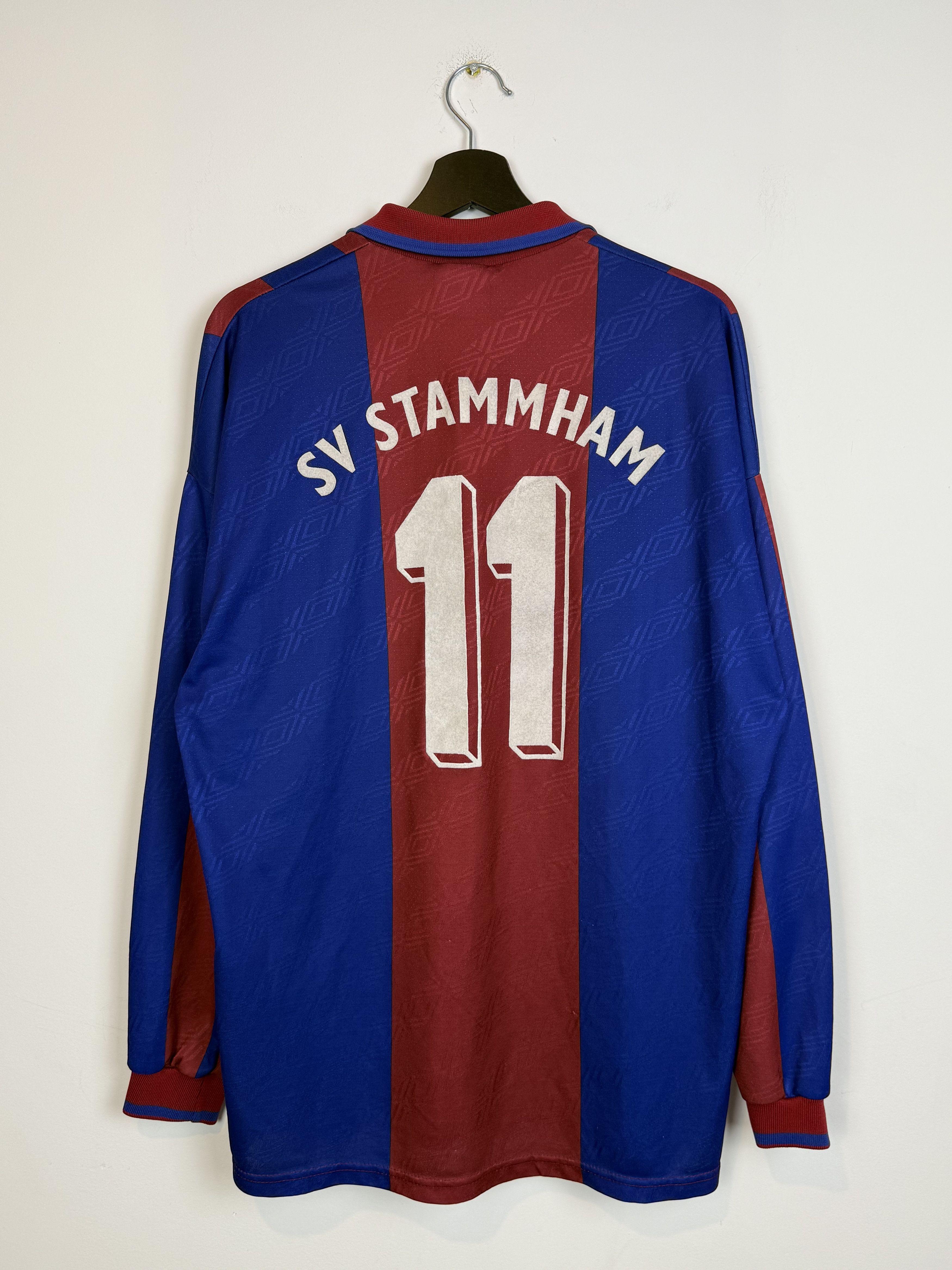 Umbro Vintage 90s Umbro SV Stammham Long Sleeve Football Shirt Size US XL / EU 56 / 4 - 7 Thumbnail