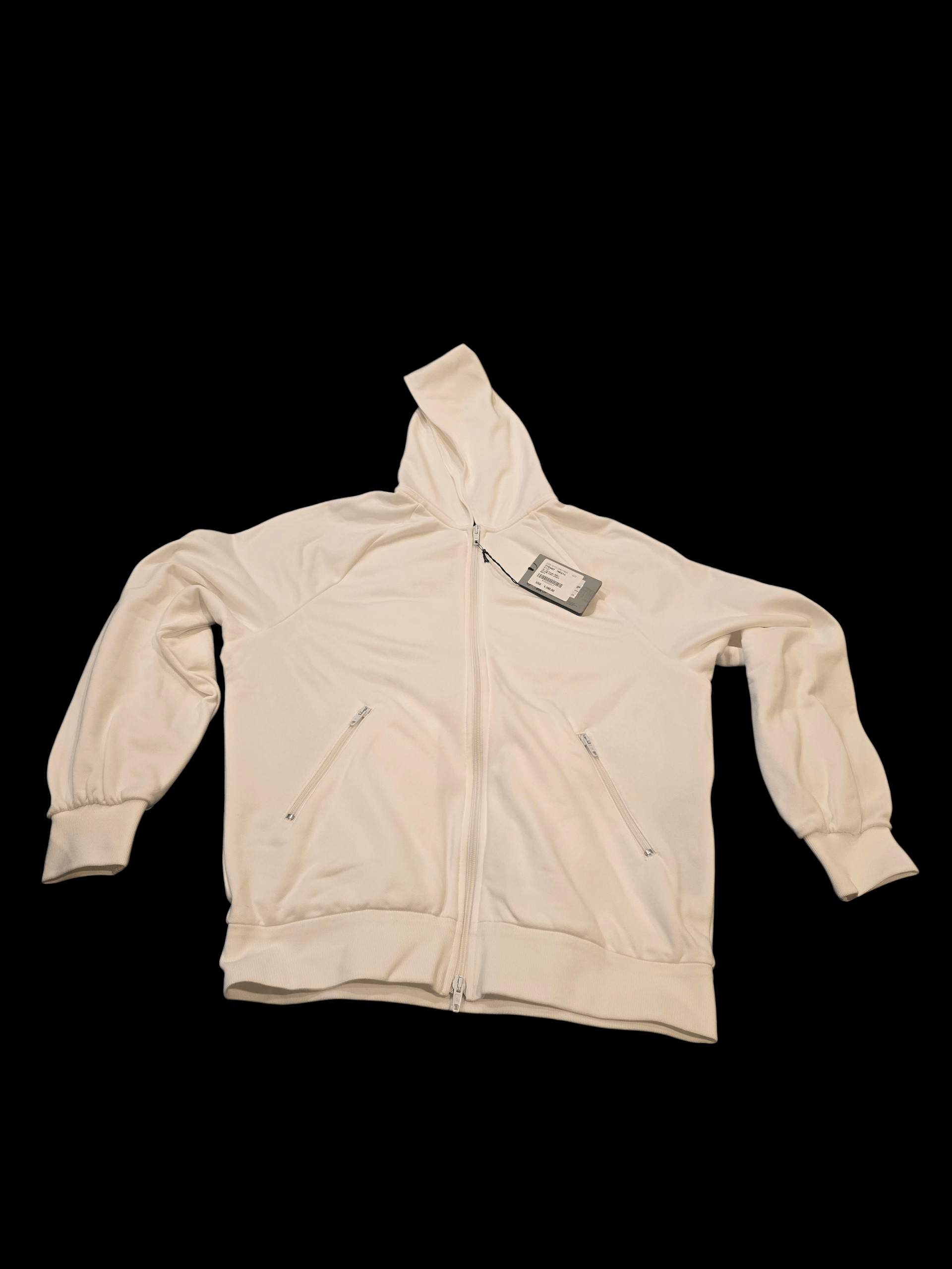 Balenciaga Zip-up Hoodie White - Large - Unisex Size US L / EU 52-54 / 3 - 2 Thumbnail