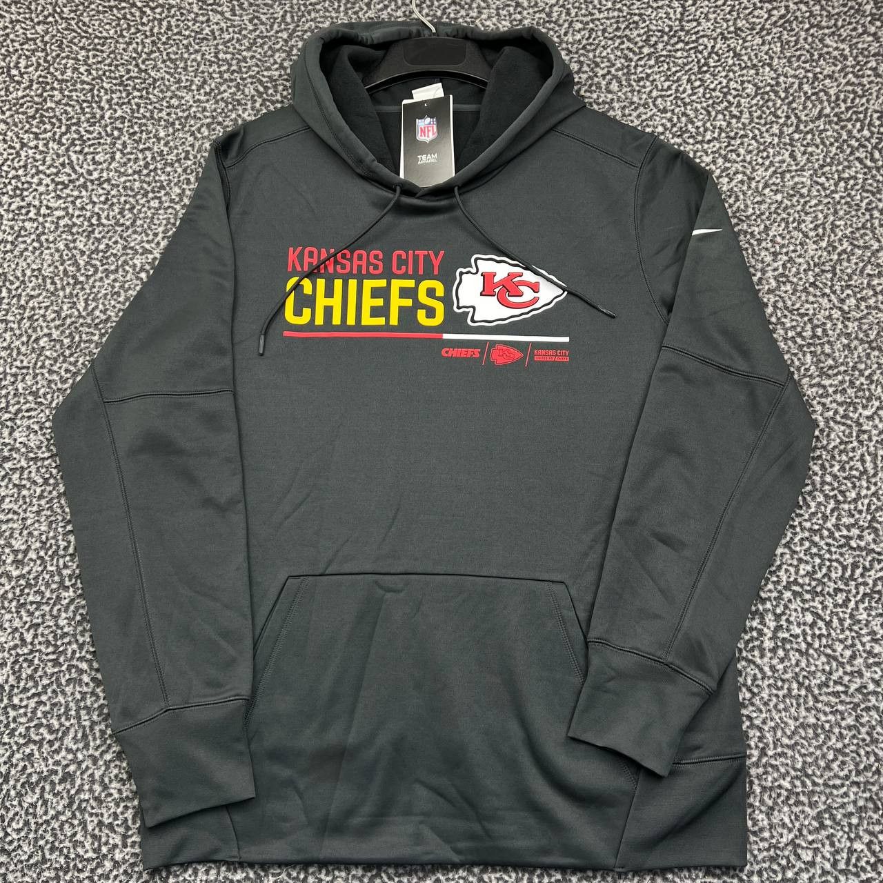 Nike Nike Hoodie Men Large Black Kansas City Chiefs NFL New L Size US L / EU 52-54 / 3 - 1 Thumbnail