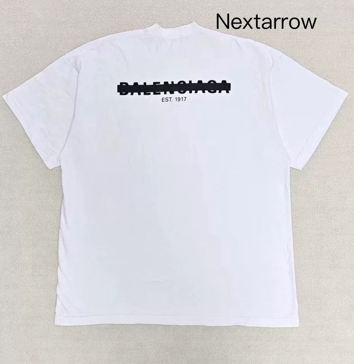 Balenciaga Balenciaga 22fw occlusion line logo short sleeved T-shirt Size US M / EU 48-50 / 2 - 2 Thumbnail