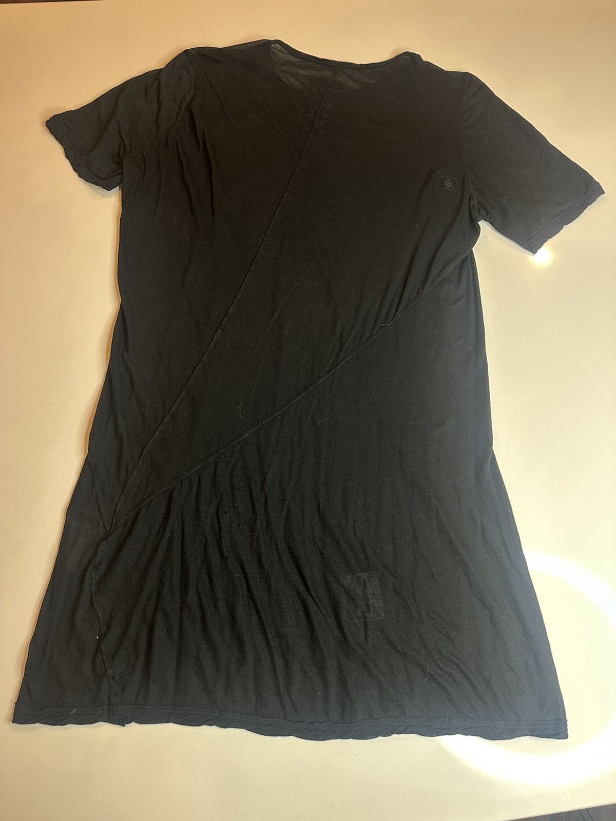 Rick Owens Rick owens Elongated v neck T-shirts Size US M / EU 48-50 / 2 - 3 Thumbnail