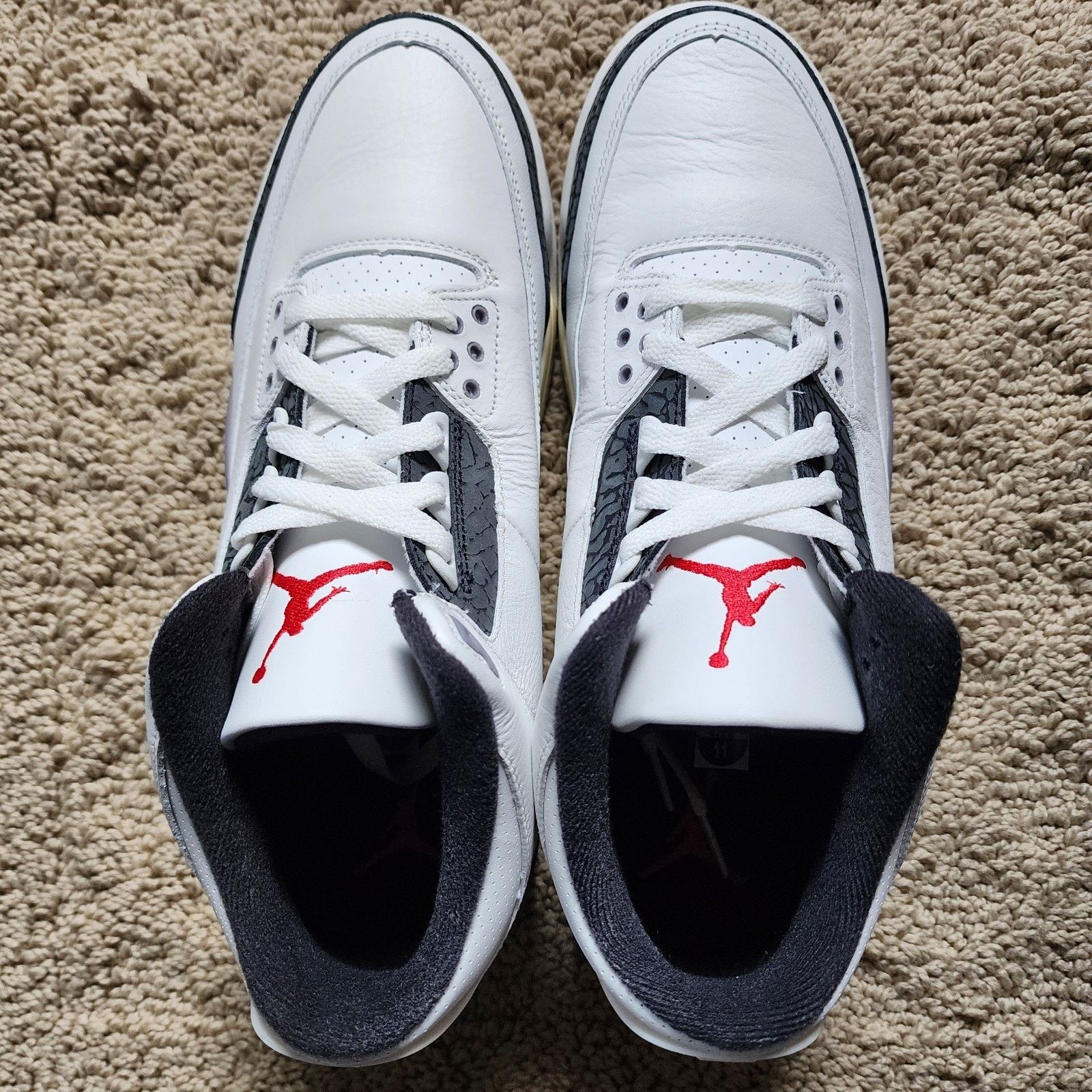 Jordan Brand Air Jordan 3 Retro Cement Grey Brand New Sz 11 Size US 11 / EU 44 - 5 Thumbnail