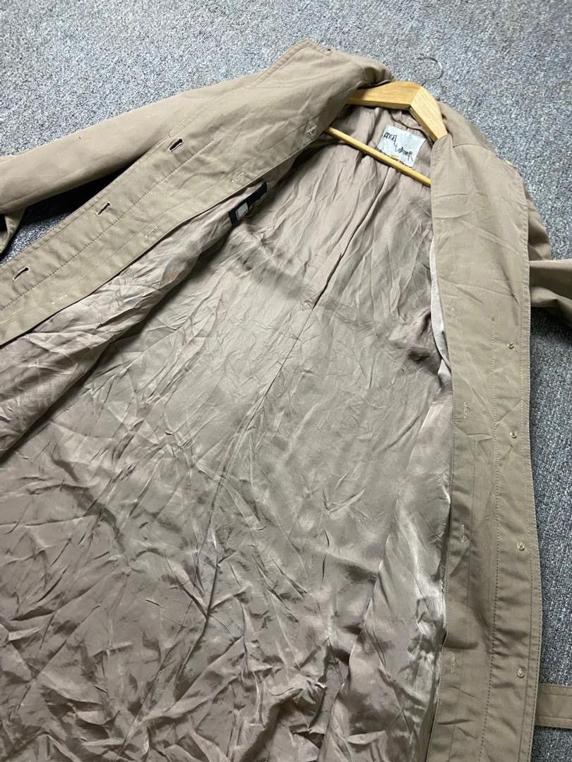 Japanese Brand Angel Leather + Diolen by Haussammann Trench Coat (181) Size US XXS / EU 40 - 5 Thumbnail