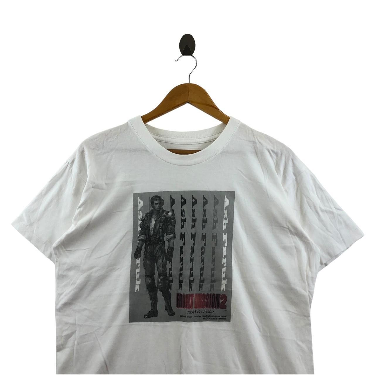 Vintage Vintage FRONT MISSION 2 Ash Faruk Video Game Tee Shirt Size US L / EU 52-54 / 3 - 3 Thumbnail