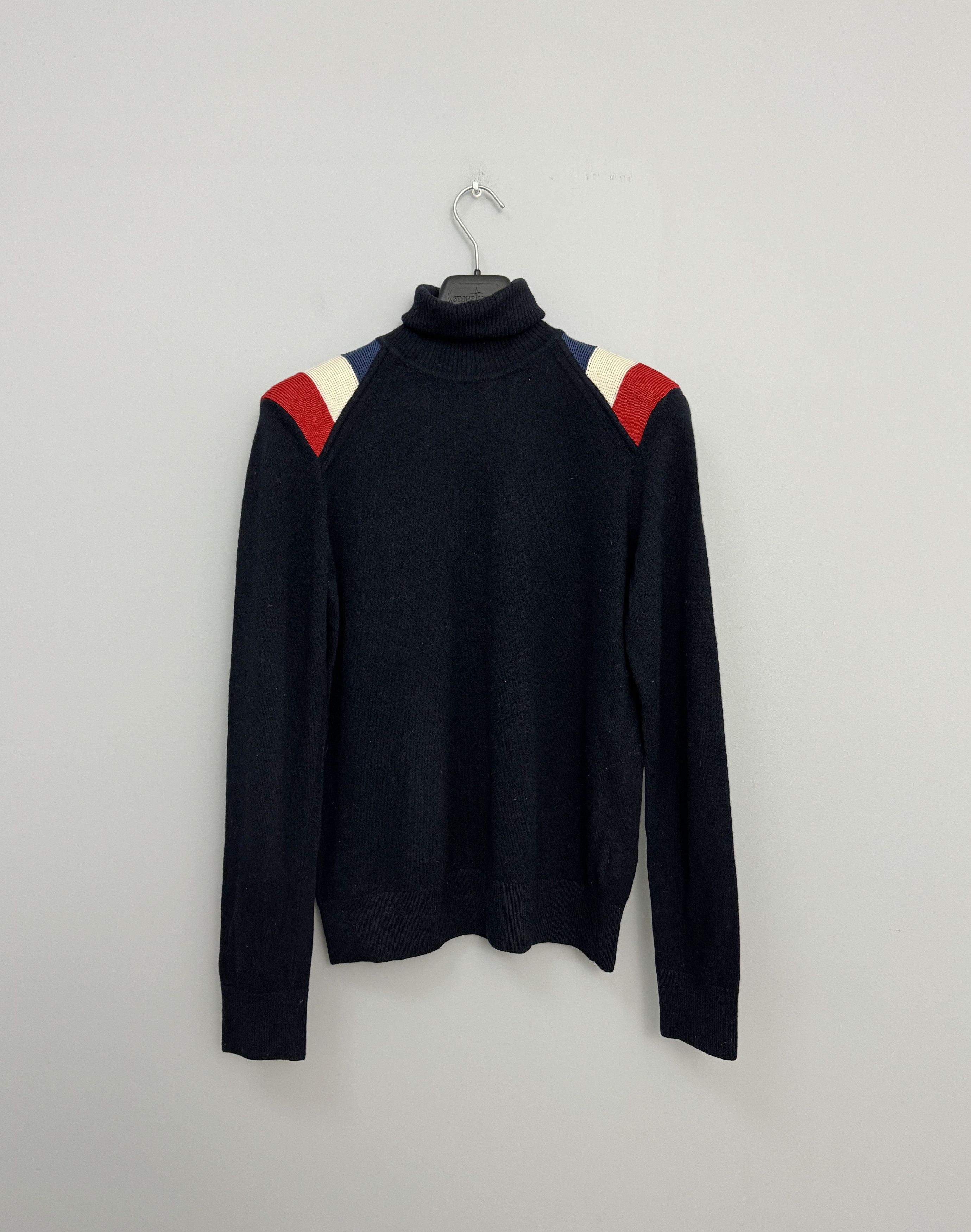 Moncler Moncler Wool Sweater Turtleneck Jumper Size M-L Size US M / EU 48-50 / 2 - 1 Thumbnail