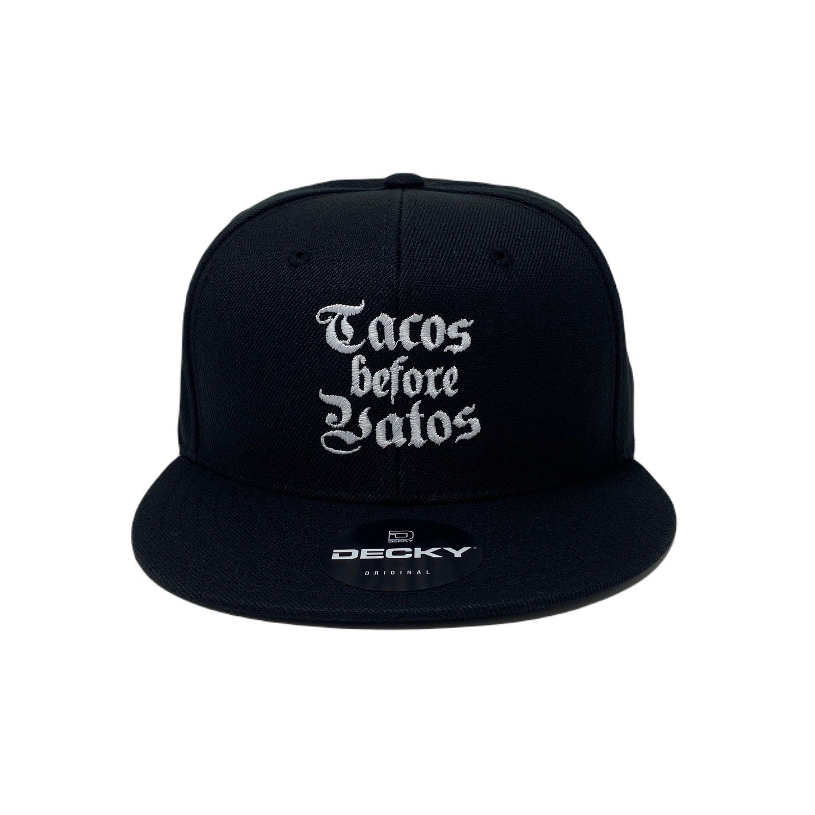Other Tacos Before Vatos Snapback Hat All Black Size ONE SIZE - 2 Thumbnail
