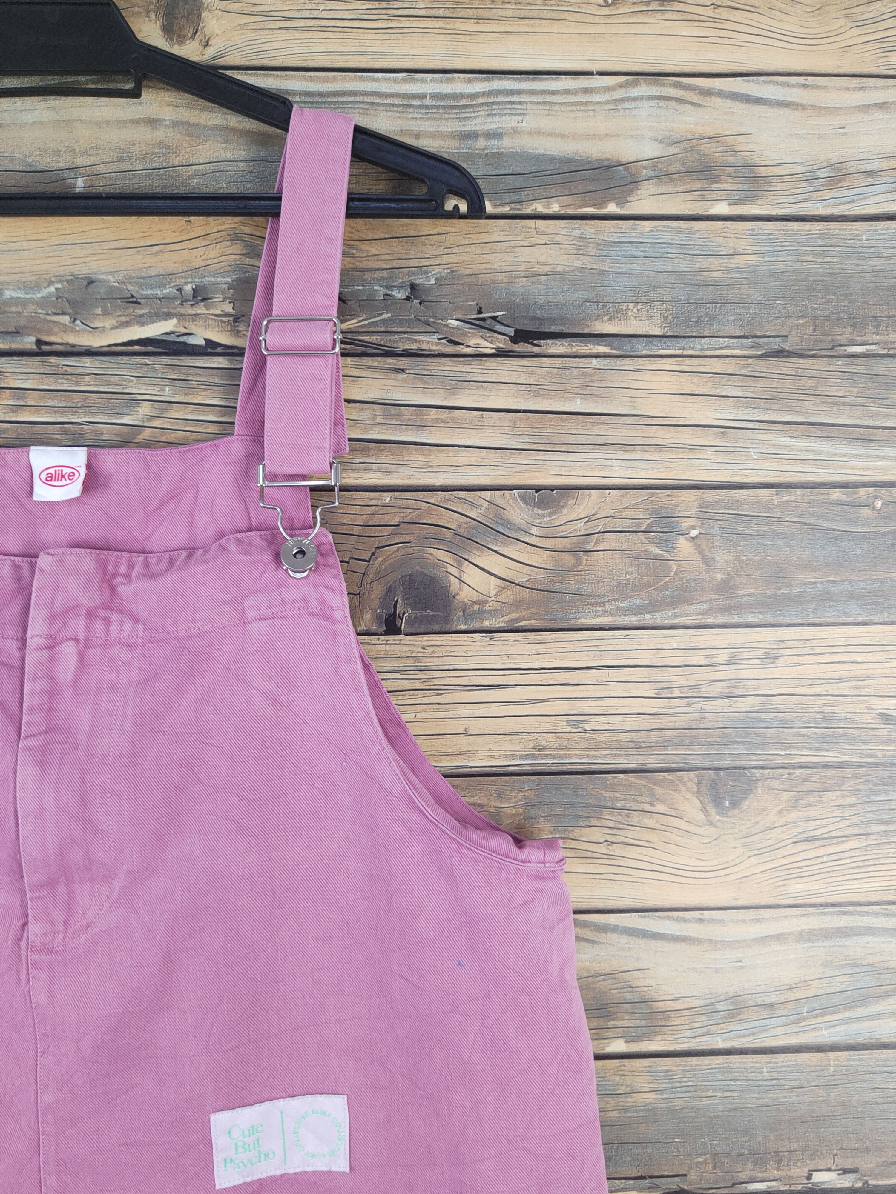 Other Alike Pink Denim Skirt Jumpsuits Size 42" / US 20 - 4 Thumbnail