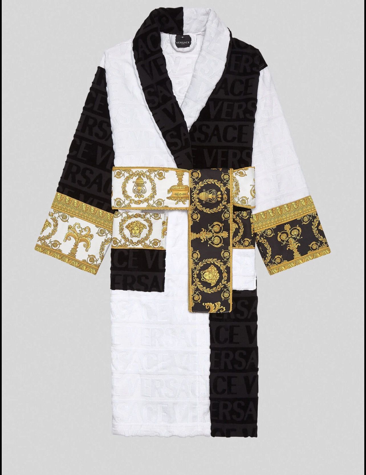 Versace Versace RARE half & half Baroque robe Size L / US 10 / IT 46 - 2 Thumbnail