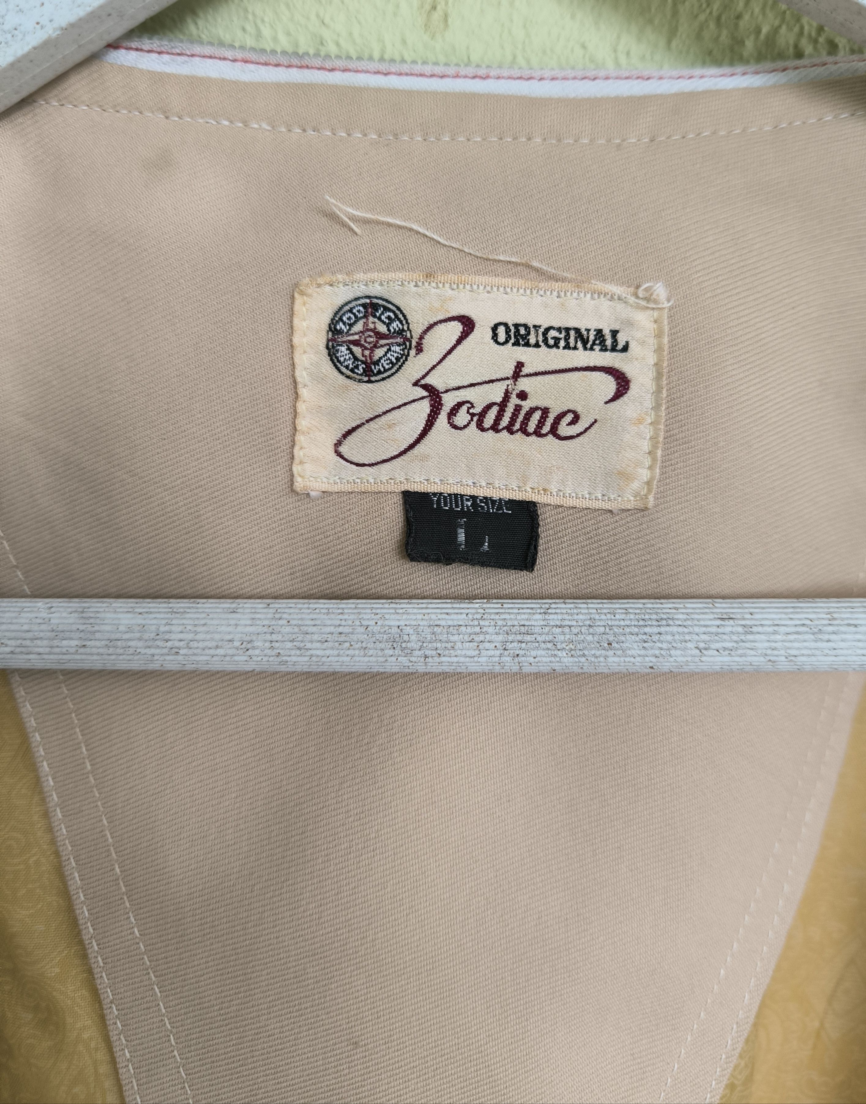Vintage Vtg ZODIAC full zip track jacket Size US S / EU 44-46 / 1 - 7 Thumbnail