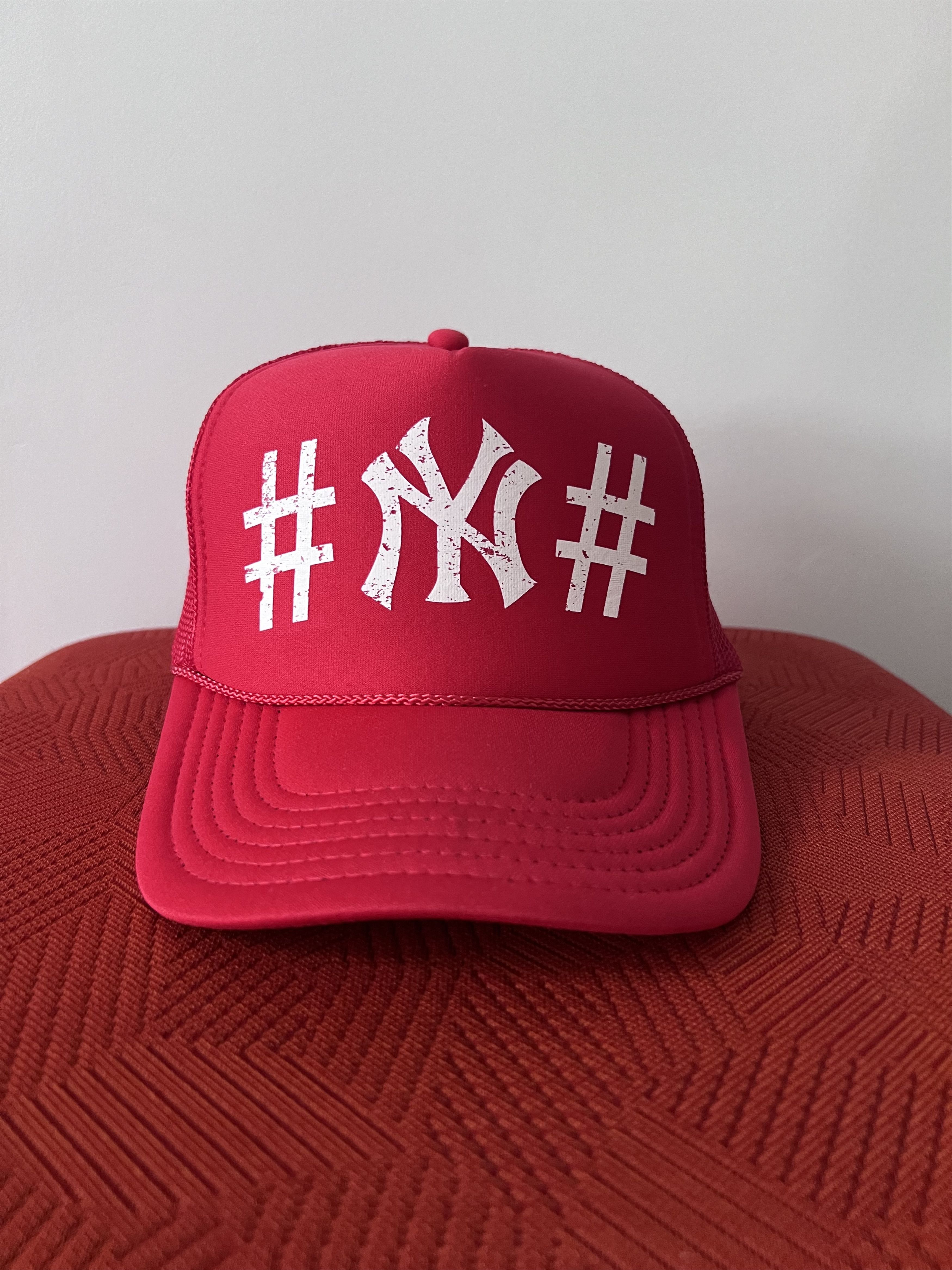 40oz NYC 40oz NY Yankee Trucker Hat in Red Size ONE SIZE - 1 Thumbnail