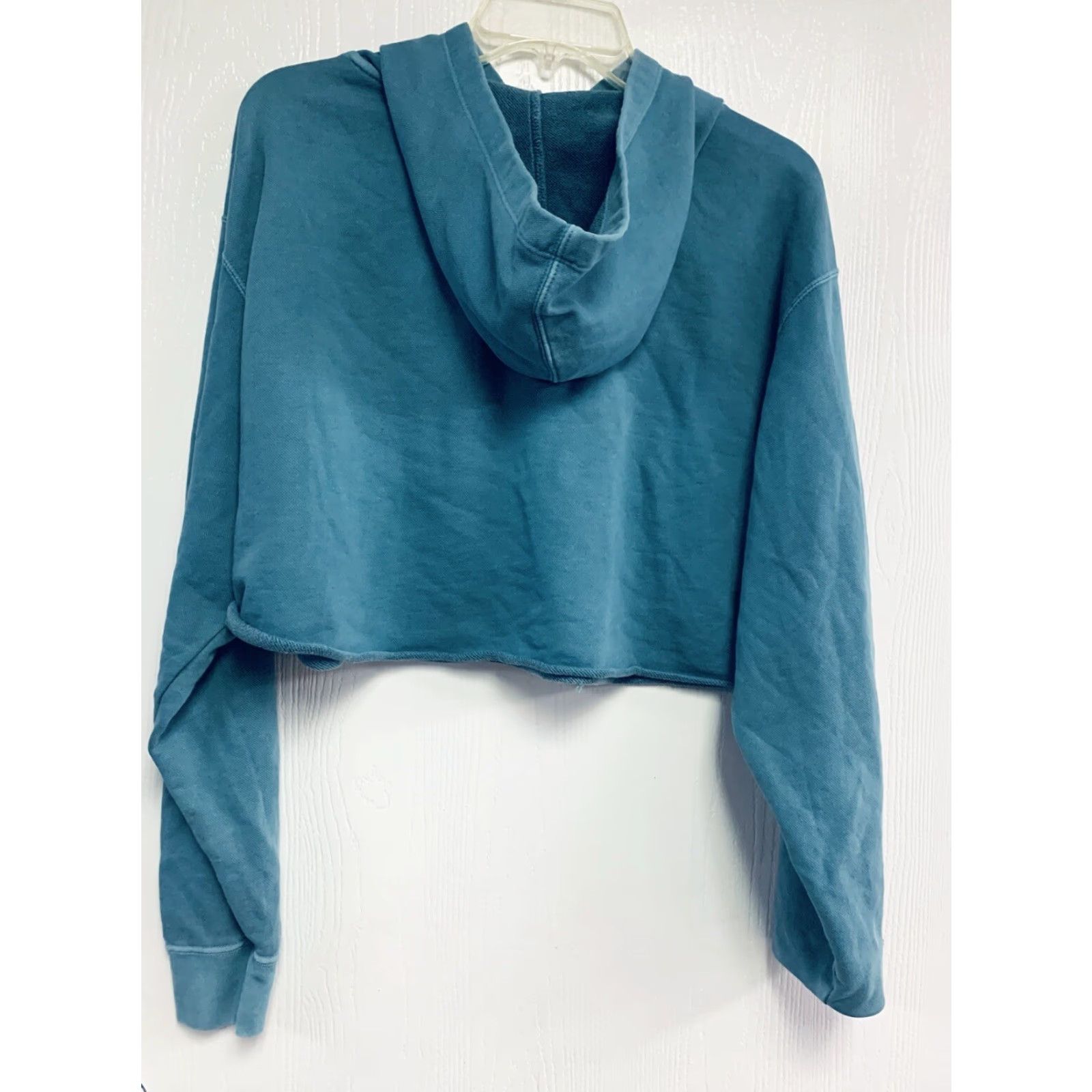 Nike Nike Sweater Womens Adult Medium Blue Crop Hoodie Pullover Sweatshirt Size M / US 6-8 / IT 42-44 - 4 Thumbnail