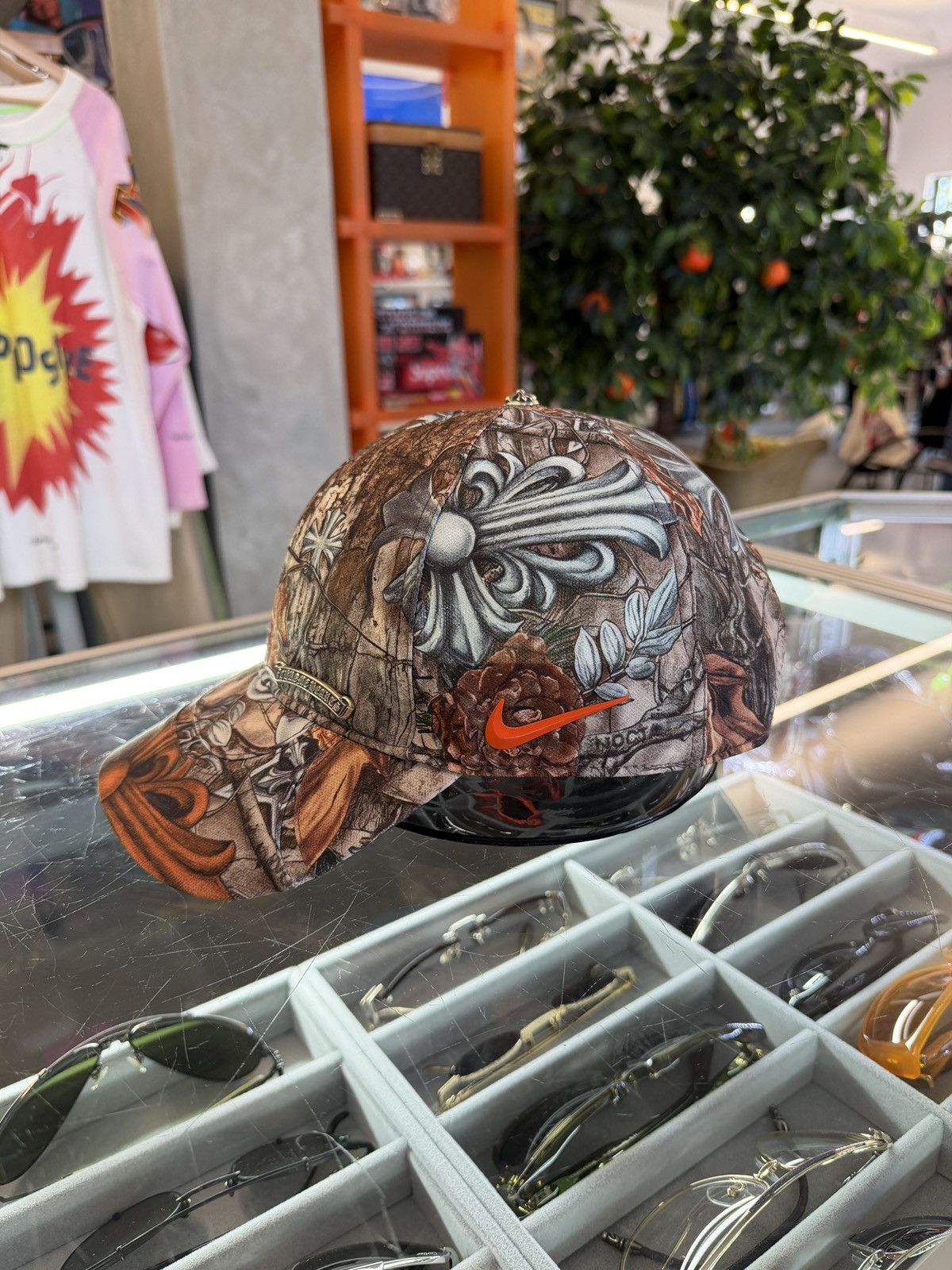 Chrome Hearts × NOCTA × Nike Chrome Hearts Nocta Nike Baseball Hat (M/L) Real Tree Camo Size ONE SIZE - 2 Thumbnail
