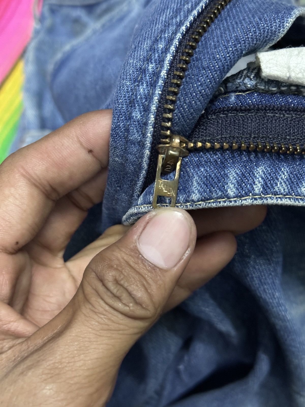 Vintage Flare💥Vintage Lee Boocut Zipper Talon42💥 Size US 36 / EU 52 - 5 Thumbnail