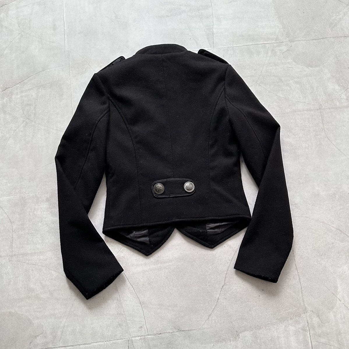 00s Napoleon Military Jacket Gothic Coat PPFM Balmain Vibe