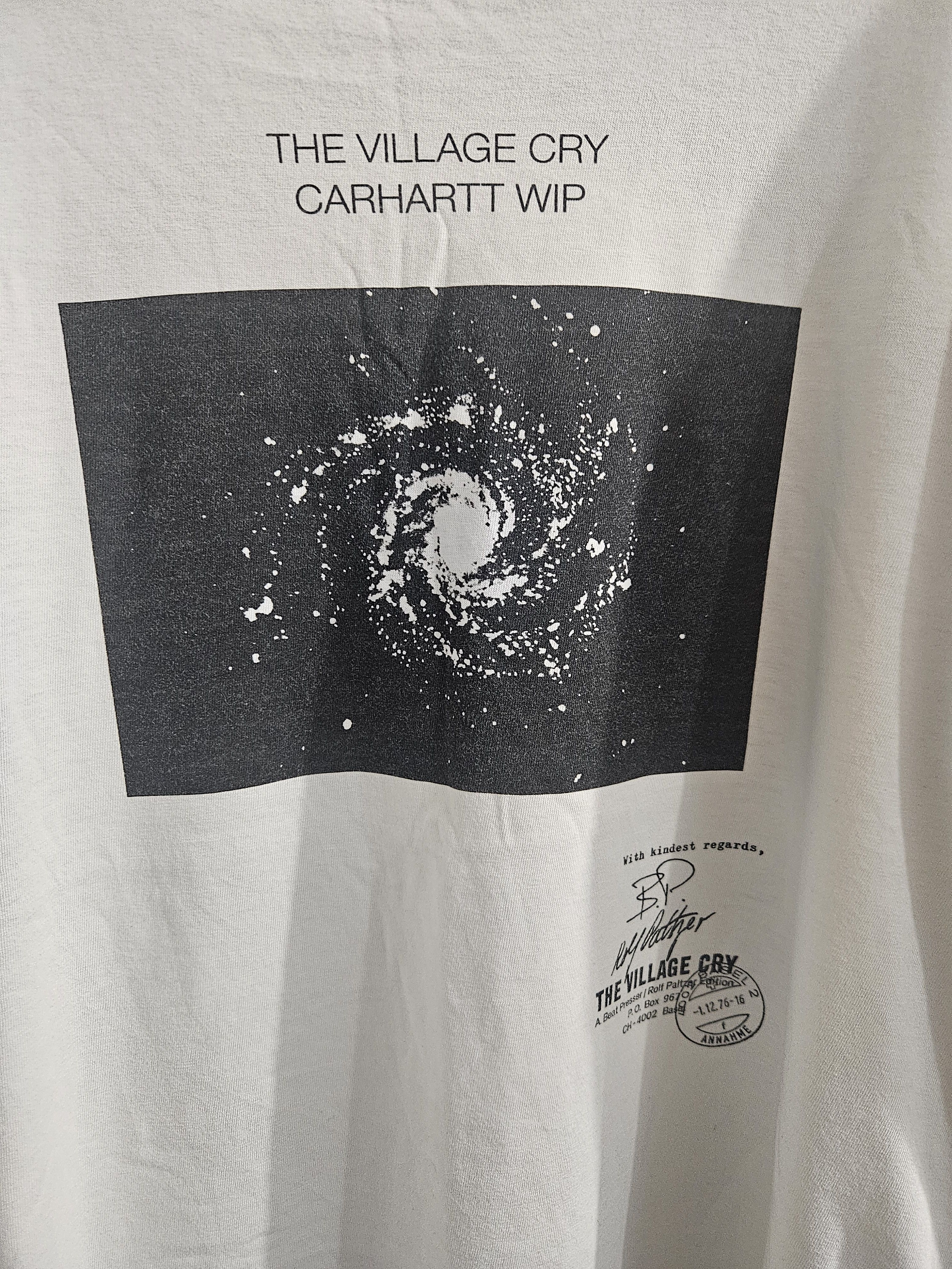 Carhartt × Carhartt Wip Rare Carhartt The Village Cry Longsleeve M White Size US M / EU 48-50 / 2 - 3 Thumbnail