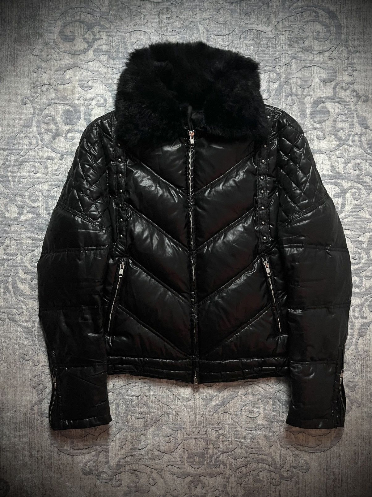JACKROSE JACKROSE puffer jacket studded fur Size US M / EU 48-50 / 2 - 1 Thumbnail