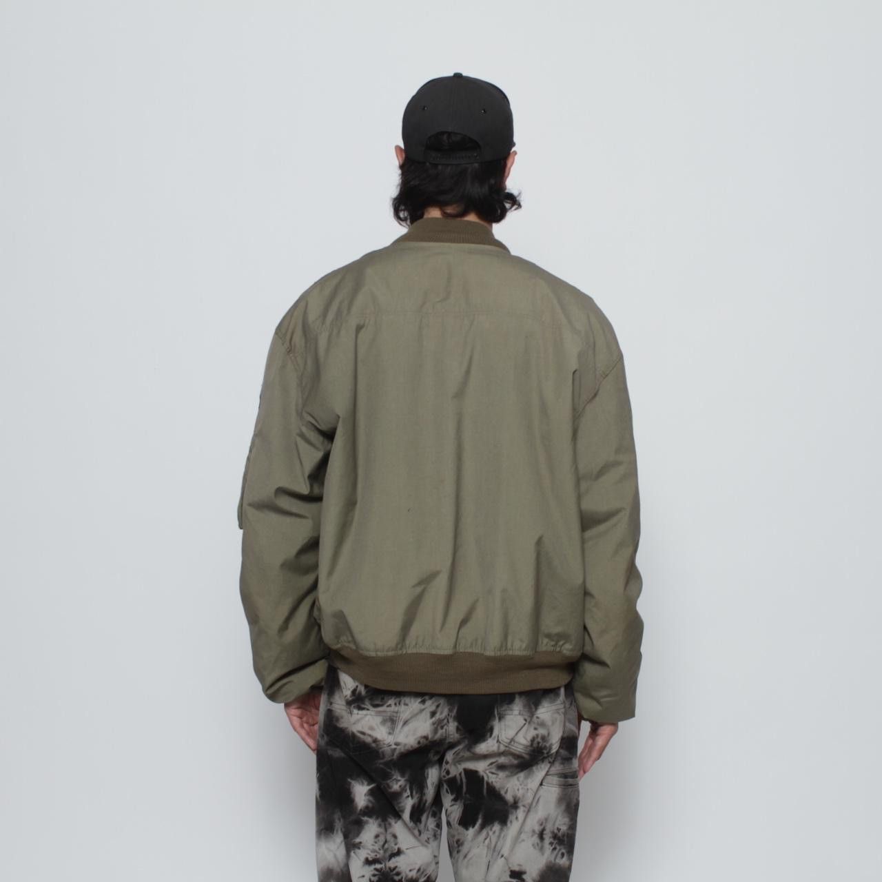 Vintage GREEN LIGHTWEIGHT ITALIAN BOMBER JACKET Size US XXL / EU 58 / 5 - 4 Thumbnail