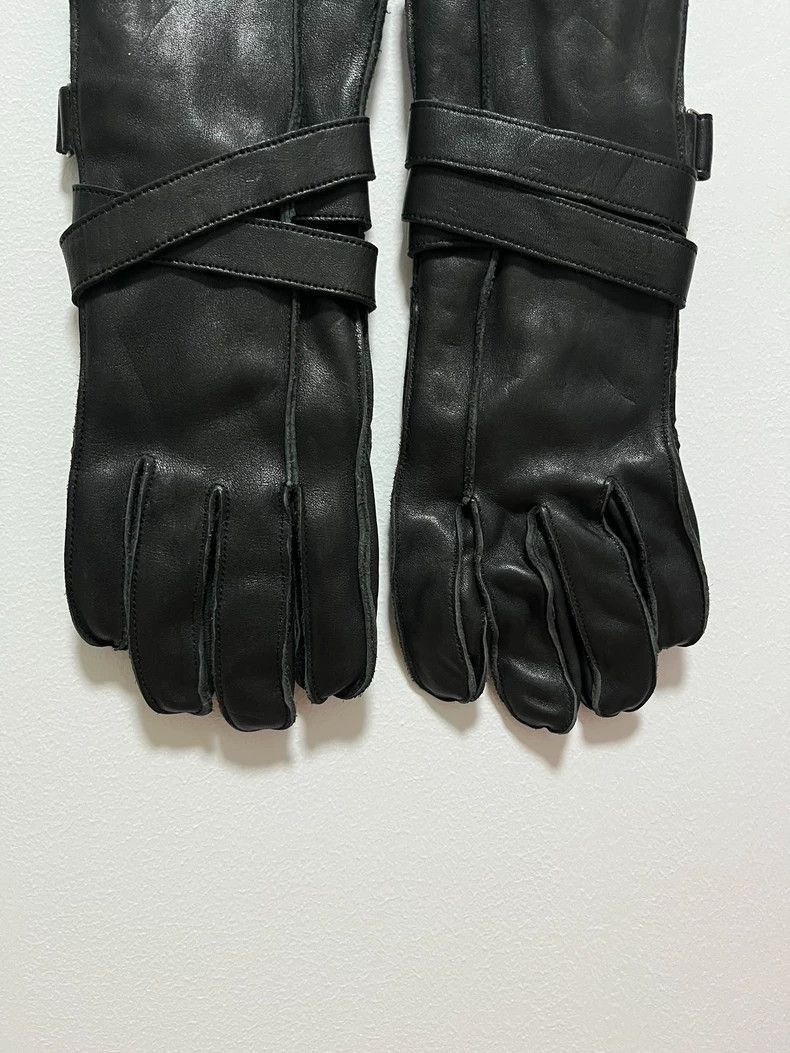 Yohji Yamamoto Yohji Yamamoto Leather Gloves Y's Line-2506 Size ONE SIZE - 5 Thumbnail