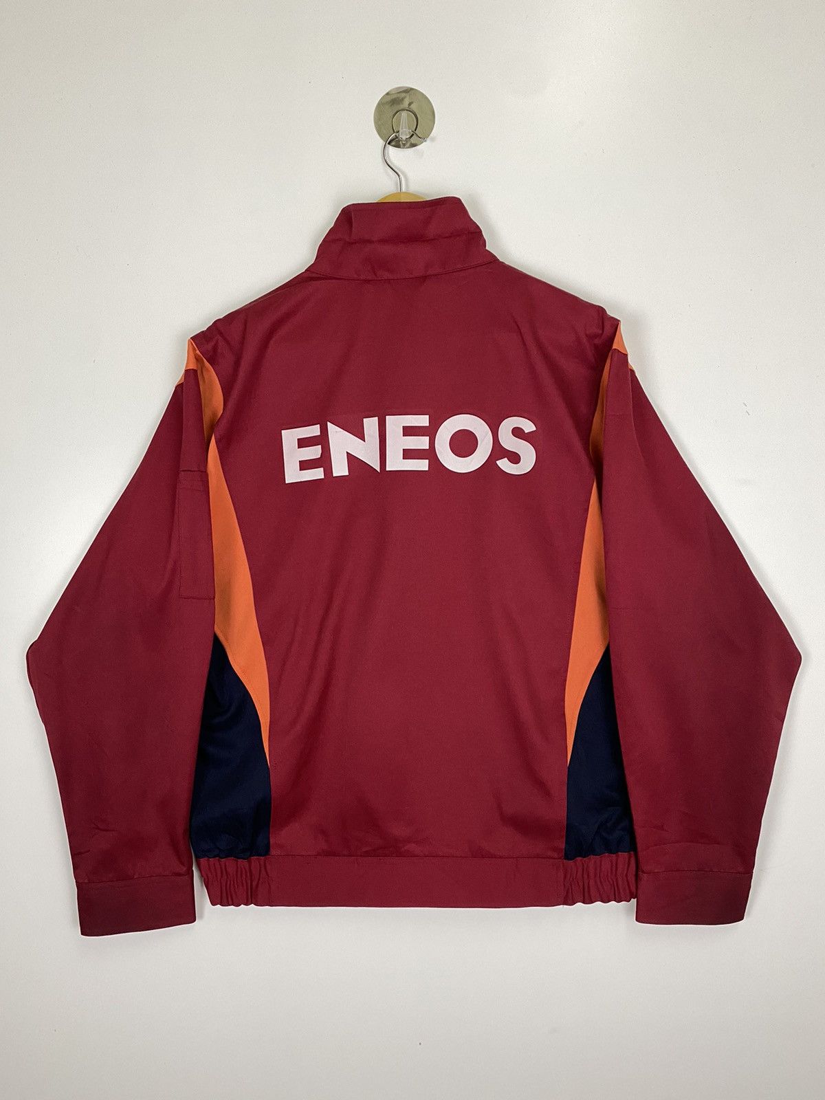 Image of Racing x Sports Specialties Vintage Eneos Bomber Jacket in Red, Men's (Size XL)