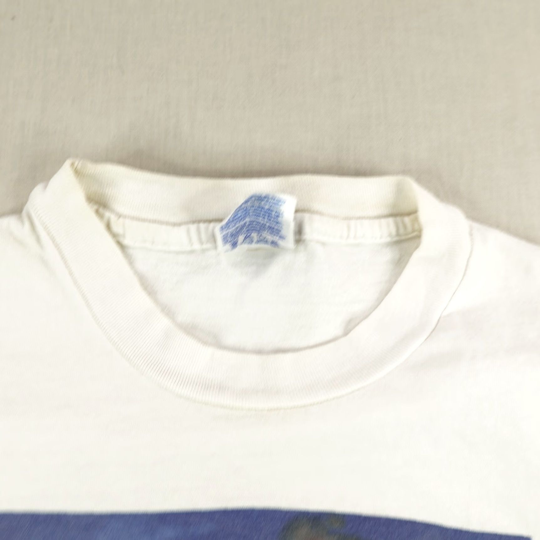 Hanes VINTAGE Hanes California State Railroad Museum Graphic Print Shirt Mens Large White 90s Size US L / EU 52-54 / 3 - 3 Thumbnail