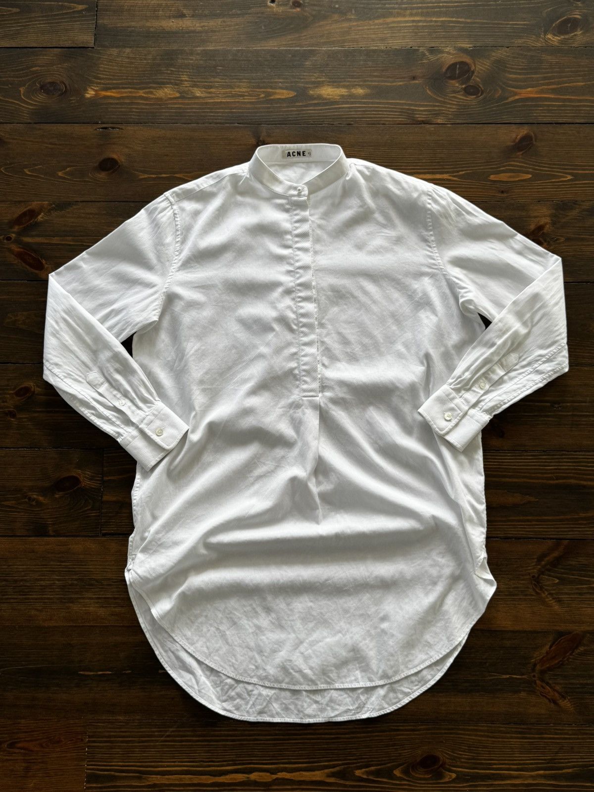 Acne Studios Acne Studios Avant Garde Button Up Luxury 00s Shirt Size XS / US 0-2 / IT 36-38 - 2 Thumbnail