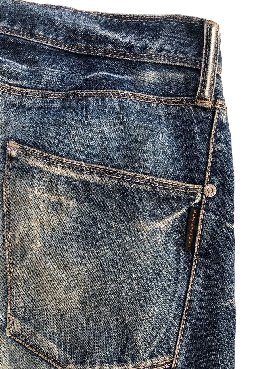 Black Barrett × Neil Barrett BLACK BARRET BY NEIL BARRET DISTRESSED DENIM Size US 32 / EU 48 - 9 Thumbnail