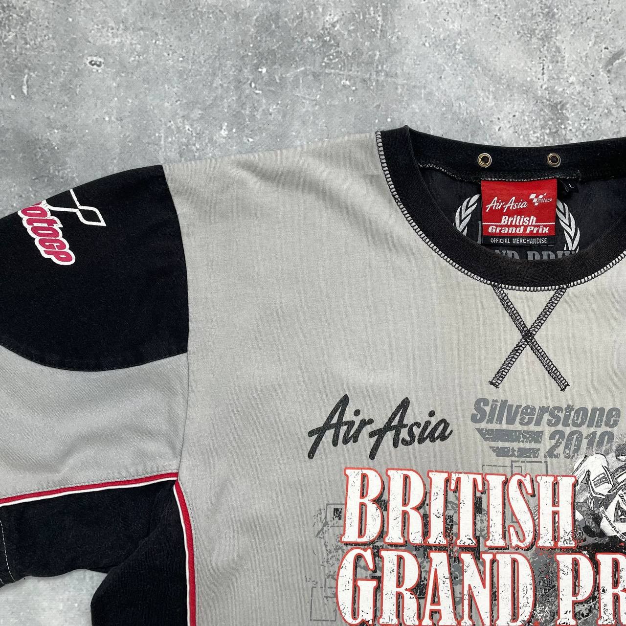 Other British Grand Prix Air Asia Silverstone 2010 MotoGP T Shirt Size US L / EU 52-54 / 3 - 9 Thumbnail