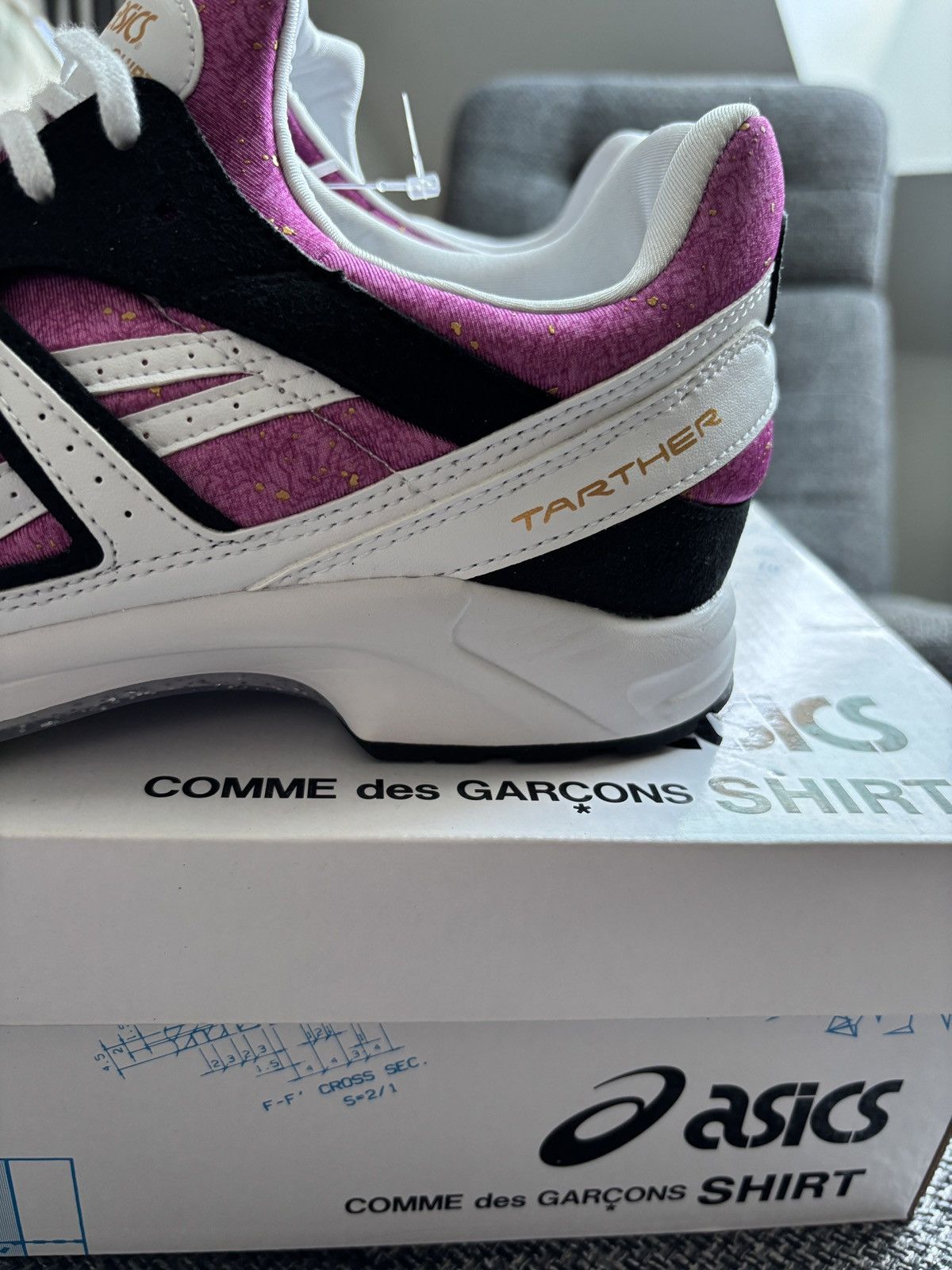 Asics × Comme des Garcons comme des garcons x asics tarther sd Size US 11 / EU 44 - 2 Thumbnail