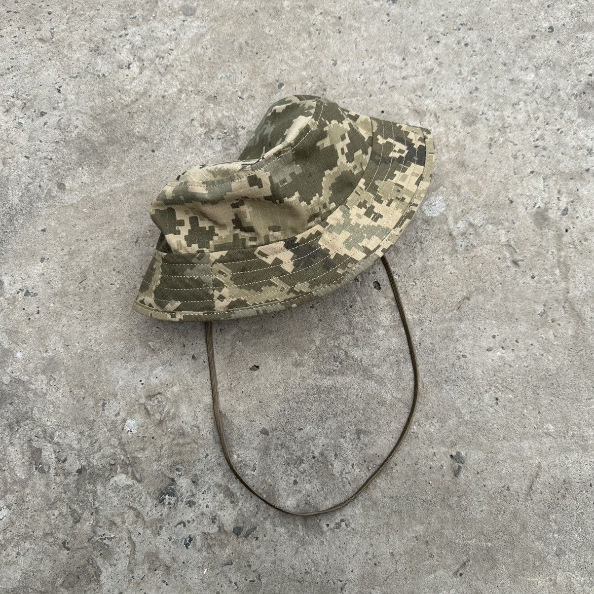 Y/Project Vintage Ukrainian Pixel Hat Cap Panama Y2K Crazy Fit 00s USA Size ONE SIZE - 10 Thumbnail