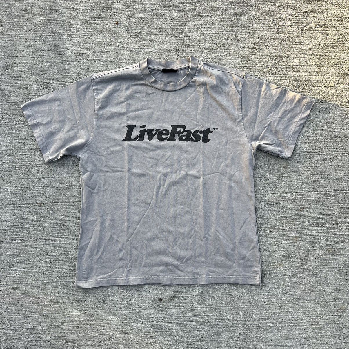 LFDY × Vintage Vintage LFDY “Live Fast” T Shirt Size US M / EU 48-50 / 2 - 1 Thumbnail