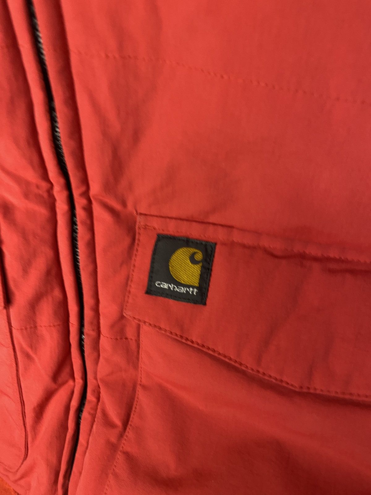 Carhartt Men's jacket Carhartt wip red size M streetwear Size US M / EU 48-50 / 2 - 7 Thumbnail
