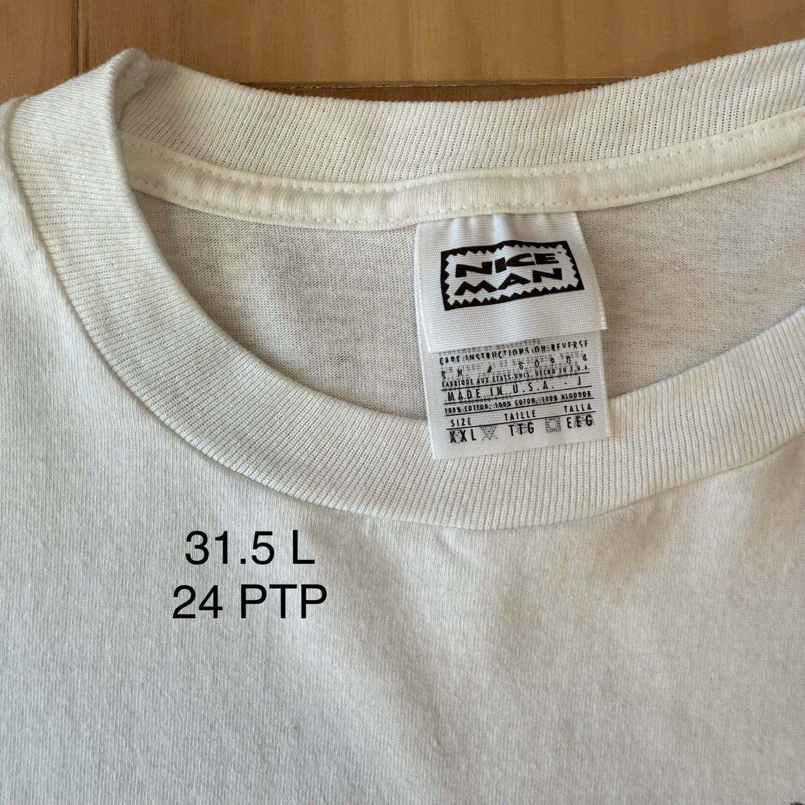 Vintage Vintage The Subdudes Shirt 2XL White 90s Nice Man Rock Music Size US XXL / EU 58 / 5 - 4 Thumbnail