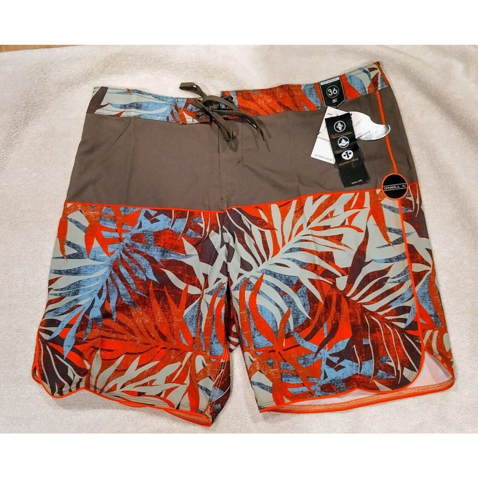 Other NWT! O'Neill 29 Palms Men's Swim Trunks Back Pocket Men's 36 Size US 36 / EU 52 - 1 Thumbnail
