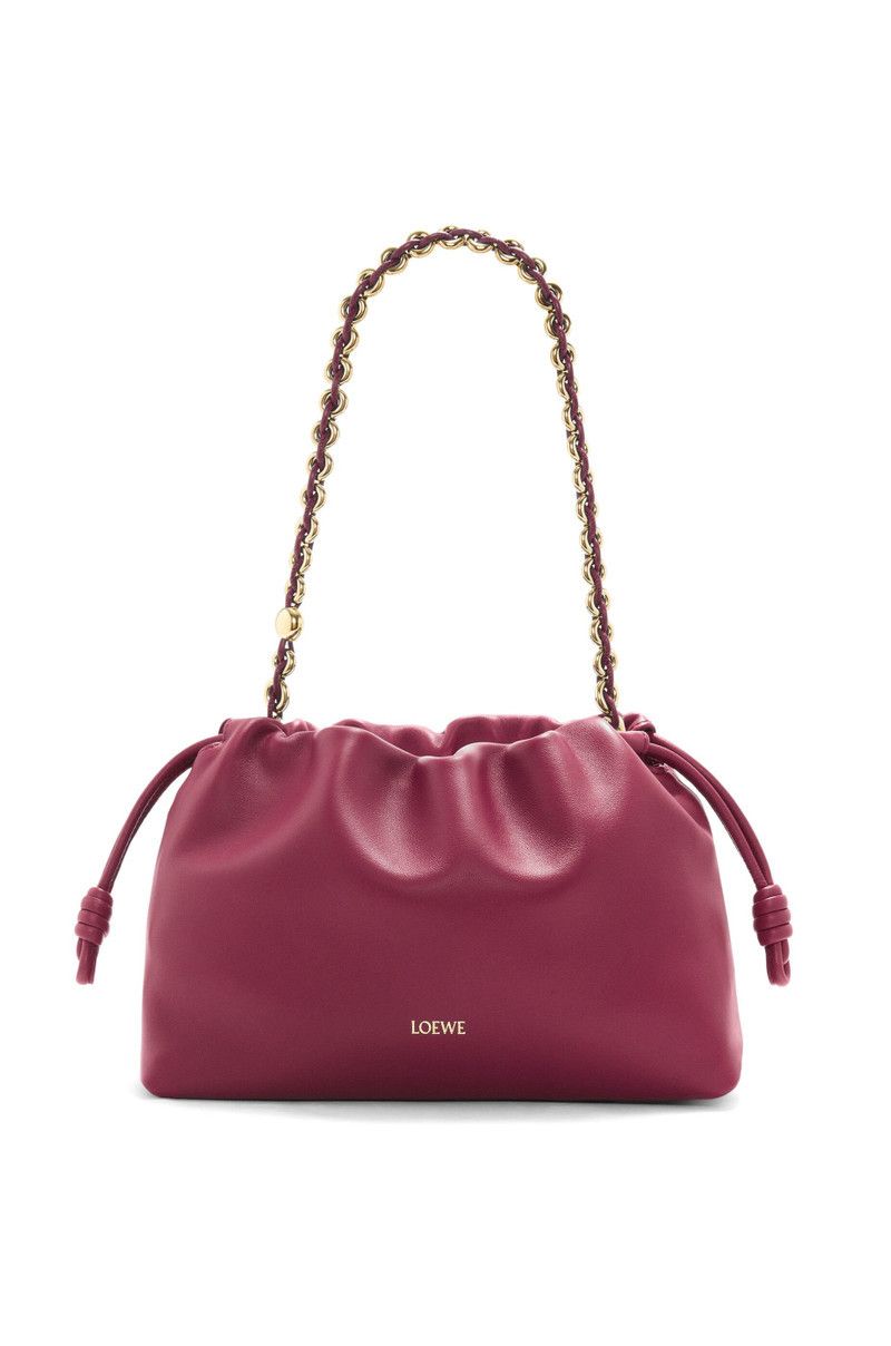 Loewe o1in1g0426 Size: OS / Flamenco Medium Bag in Crimson Size ONE SIZE - 4 Thumbnail